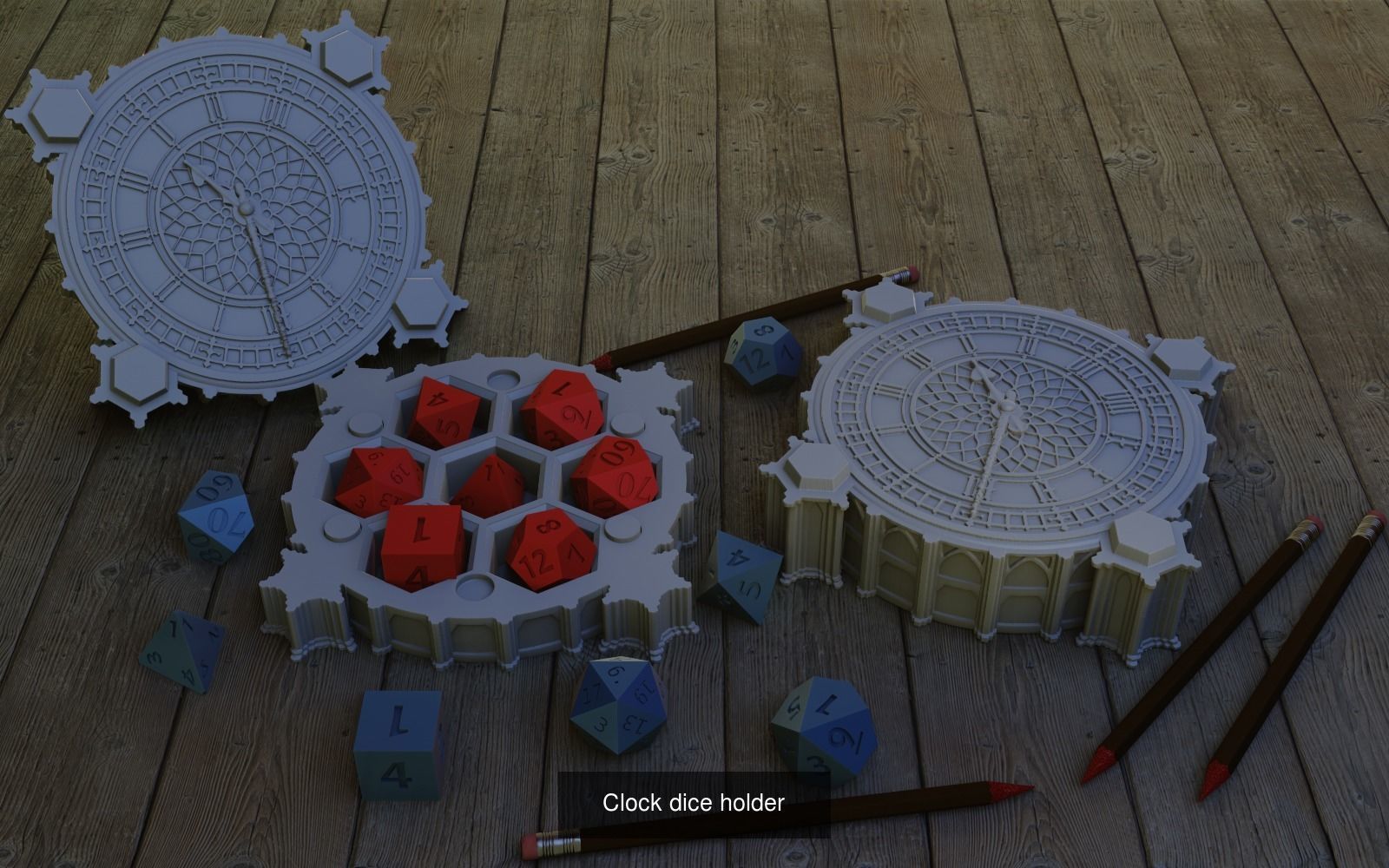 Dice holder Bundle 3D Model Collection_37