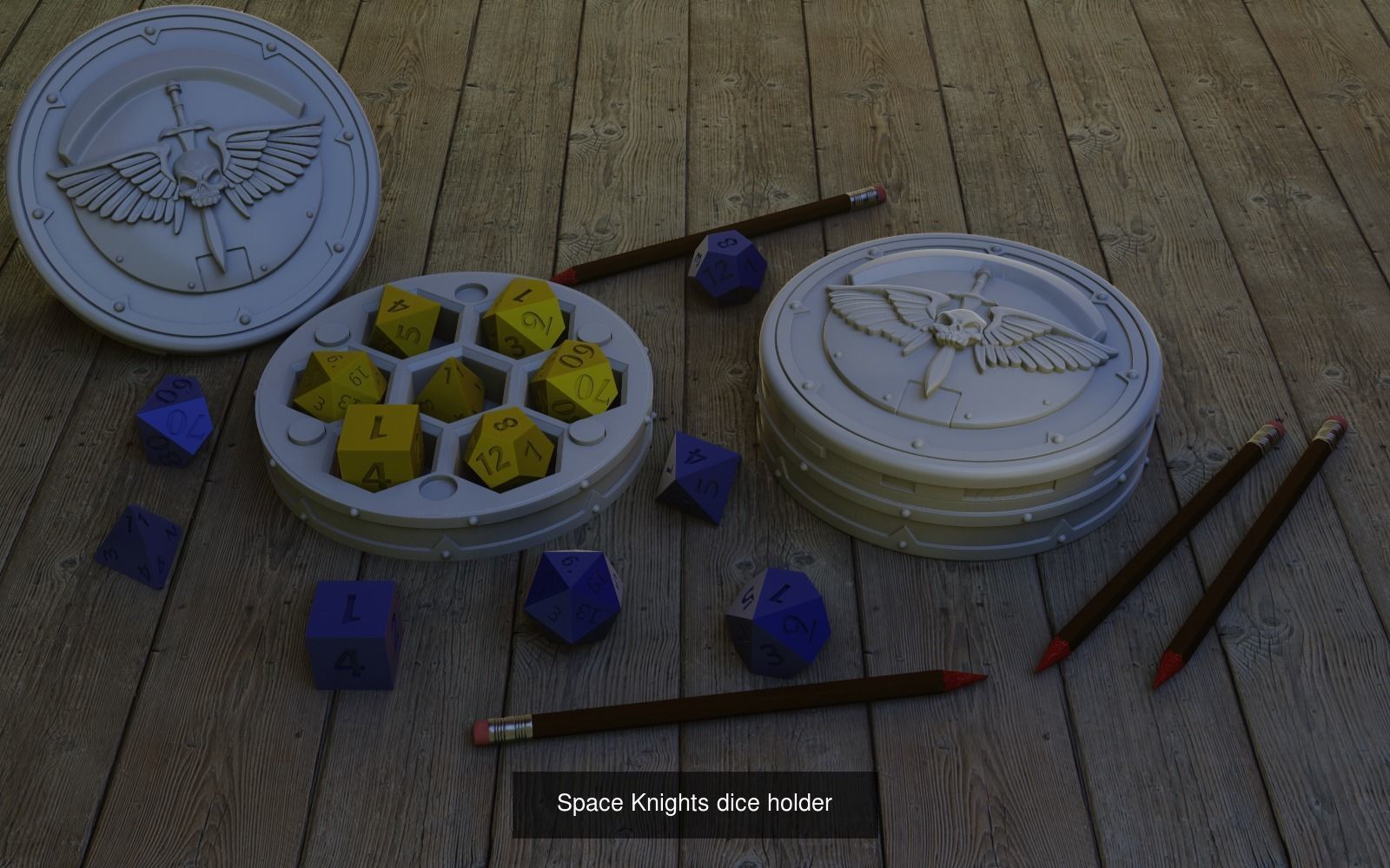 Dice holder Bundle 3D Model Collection_16