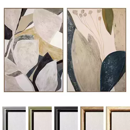 Plaster Two Photo Frame 519