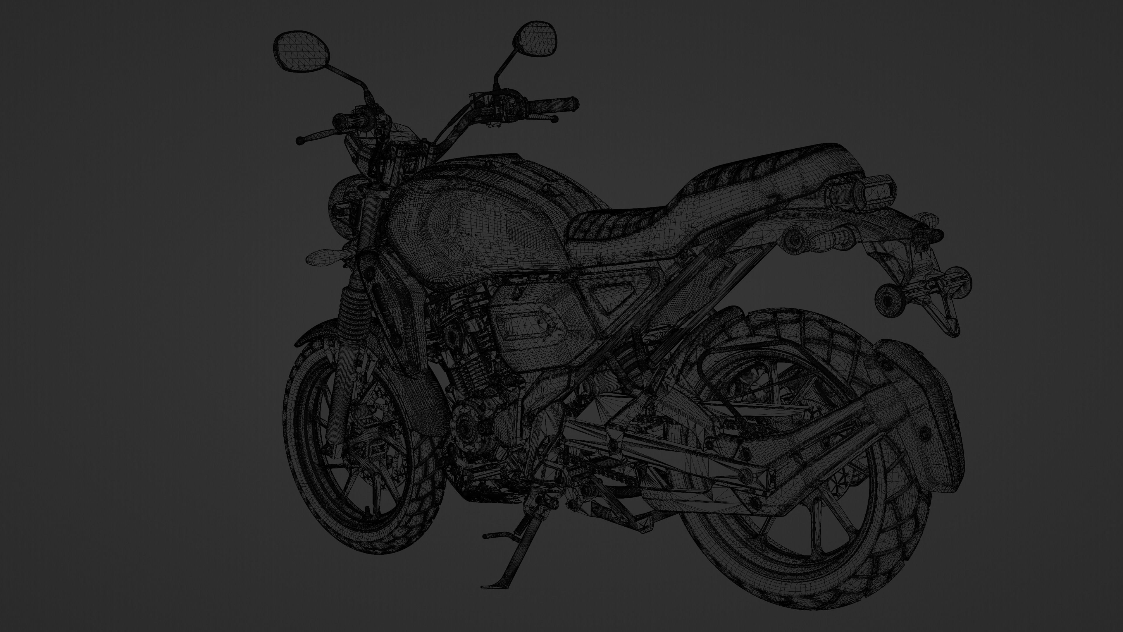3D Bike Model 3D model_9