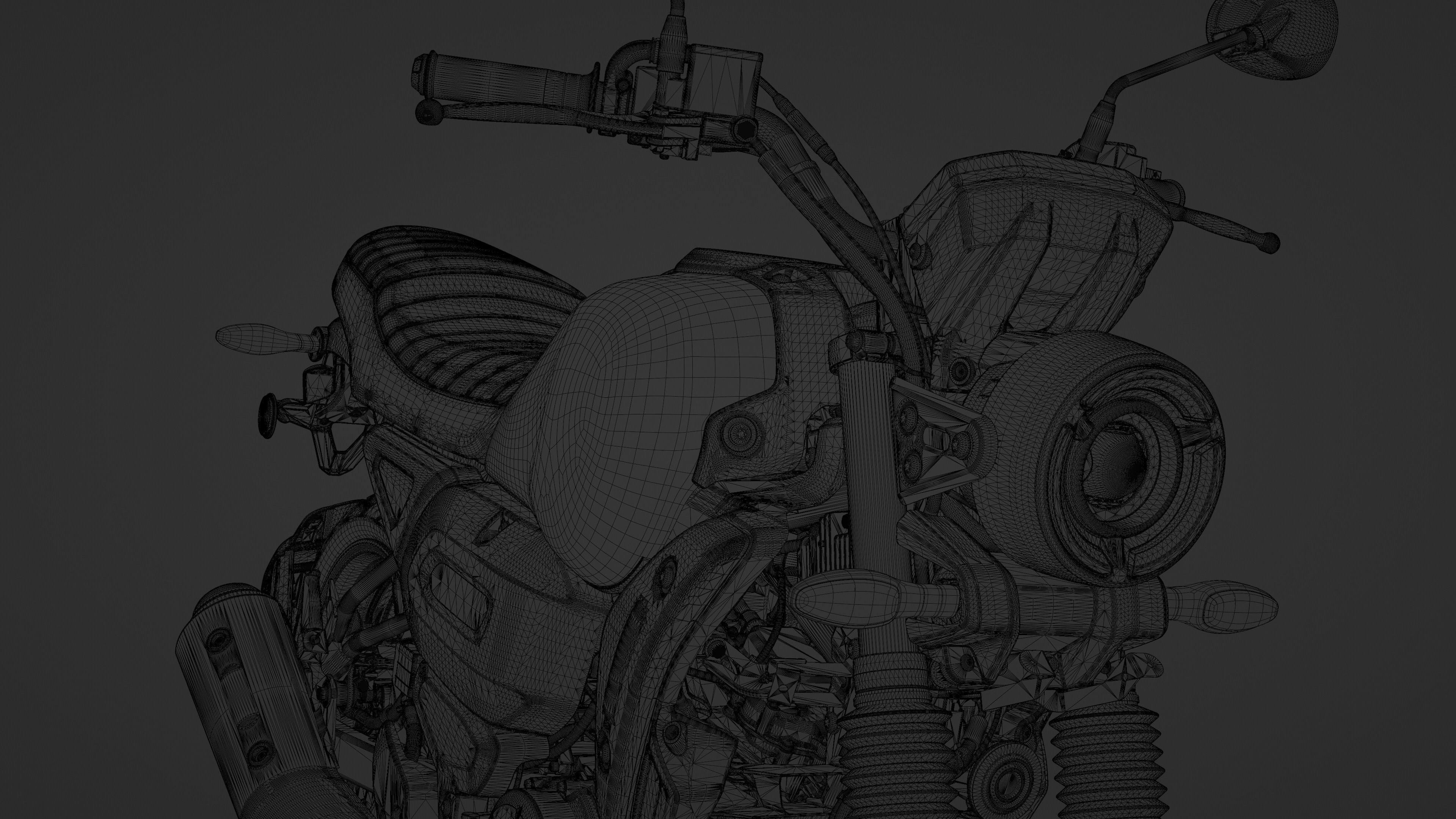 3D Bike Model 3D model_7