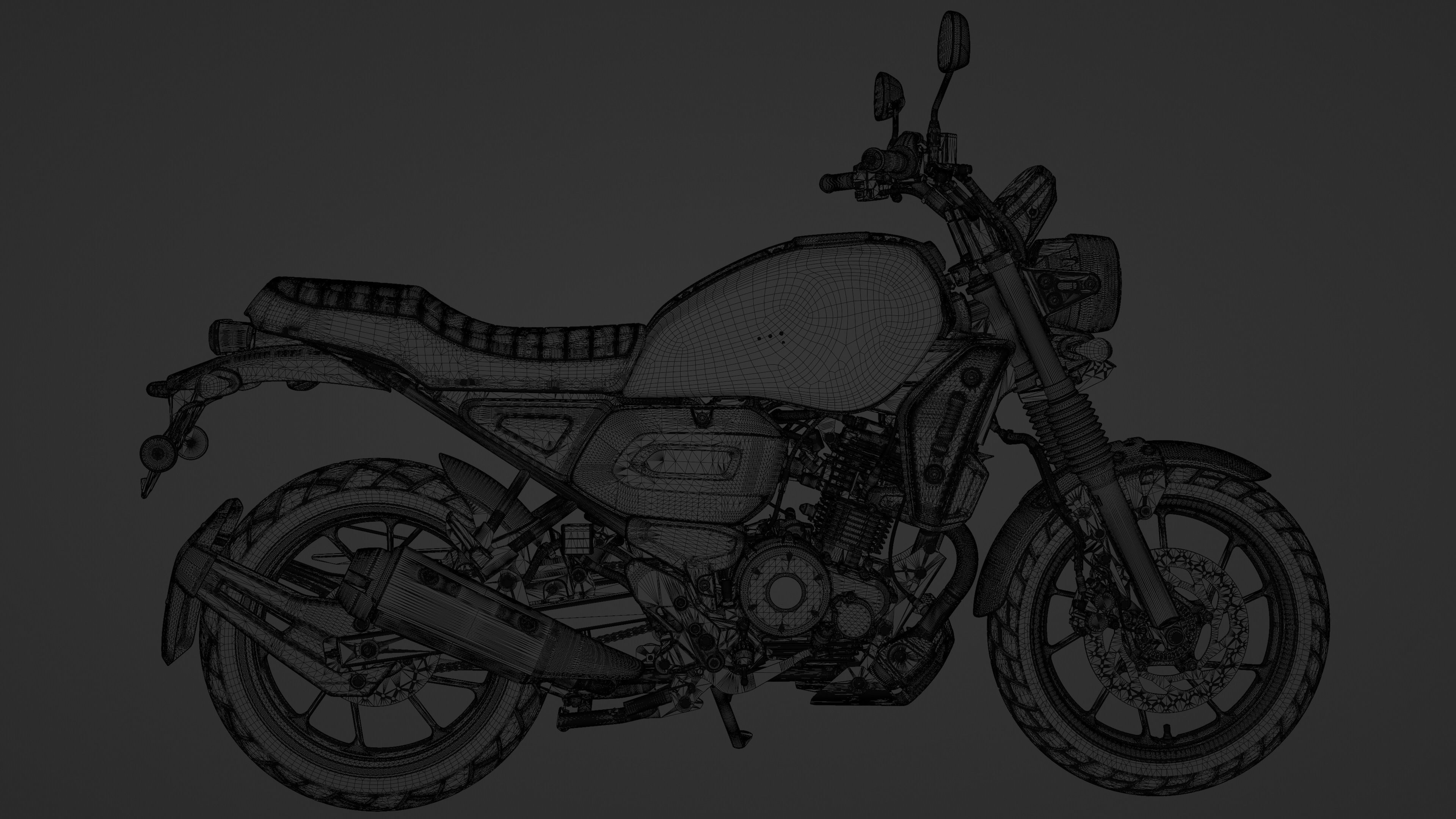 3D Bike Model 3D model_8