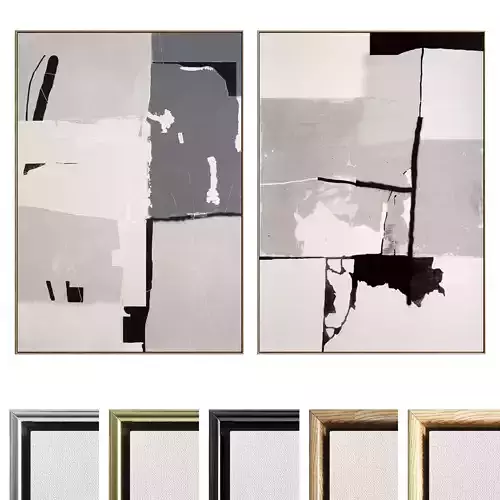 Plaster Two Photo Frame 521