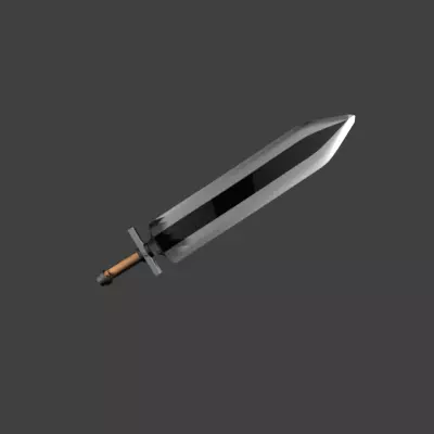 Warrior Sword Free 3D model