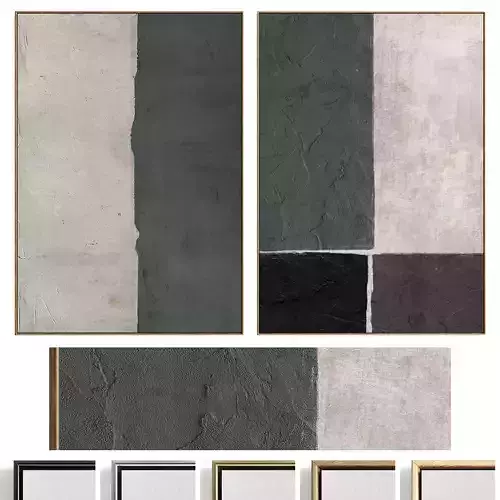 Plaster Two Photo Frame 523