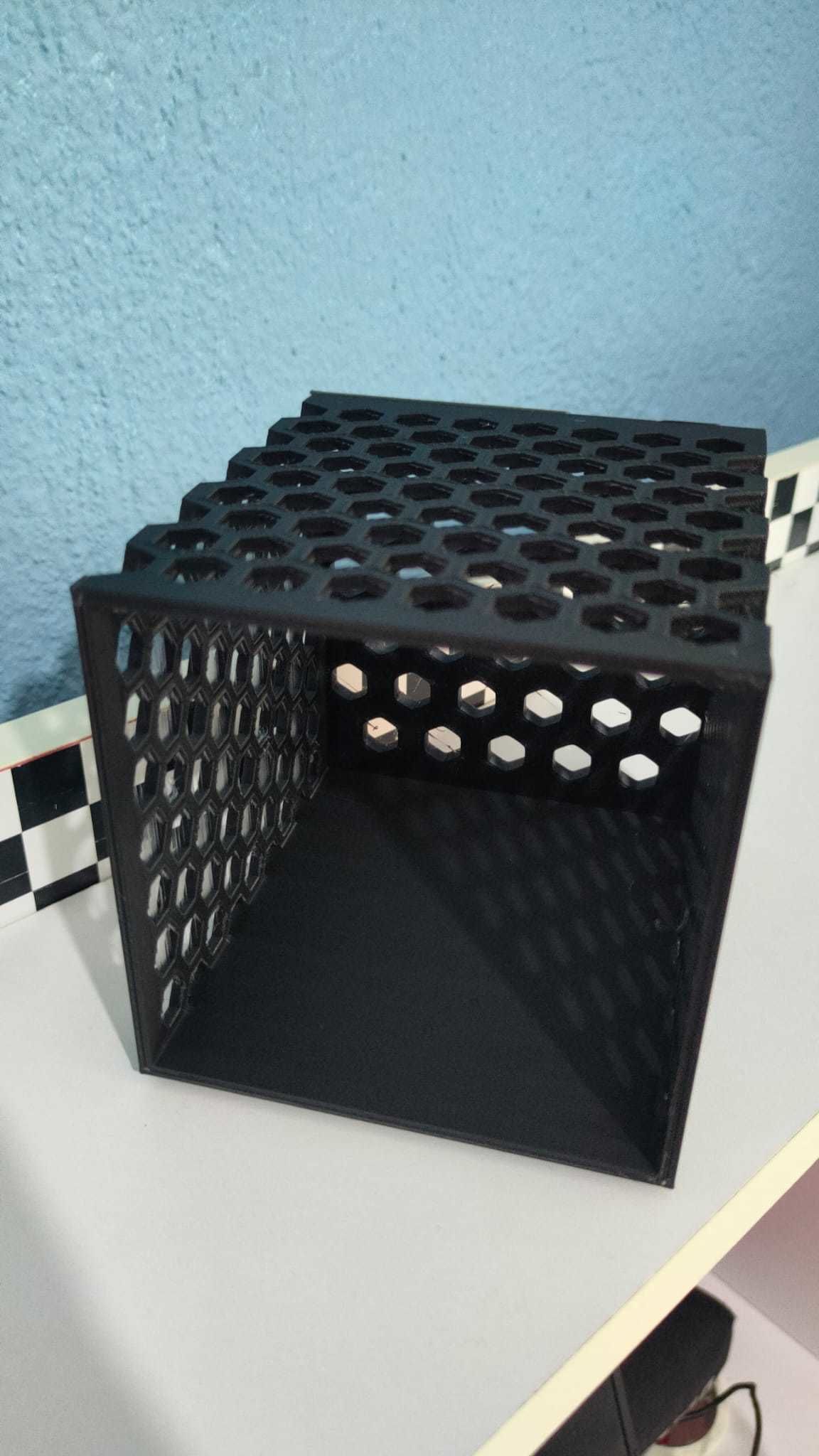 Kitchen Utensils Drying Basket Box 3D print model_3