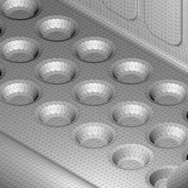 Transparent Inflatable Sofa 3D model_5