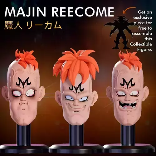 MAJIN REECOME PACK CUSTOM HEAD 