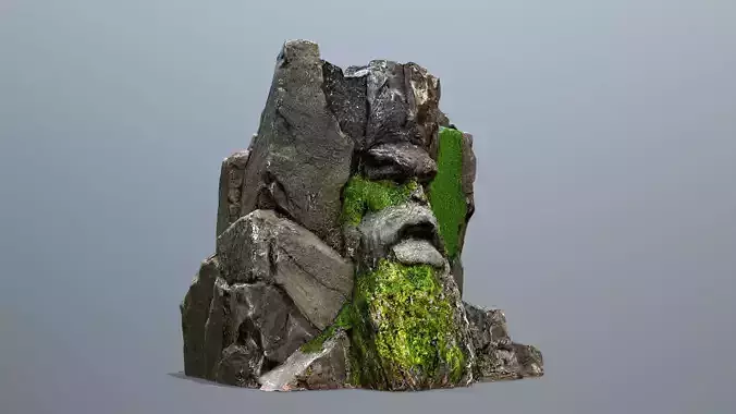 Face of the mountain