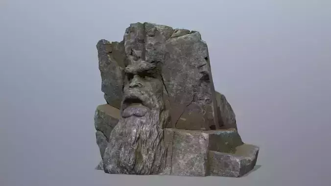 Face of the mountain