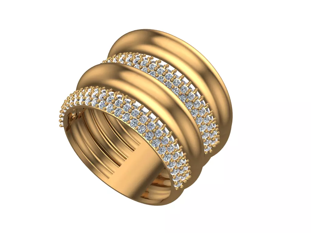 Rings 3D print model_0