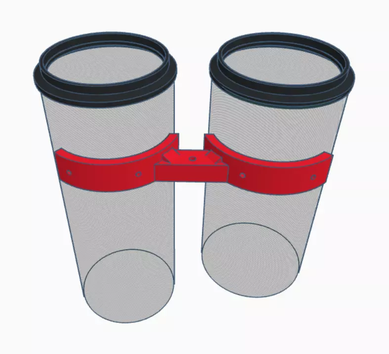 drums with pvc pipes 3D print model