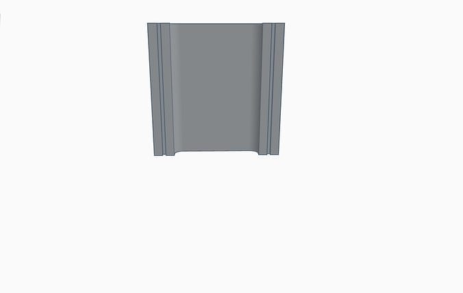 Cinderblock Free low-poly 3D model