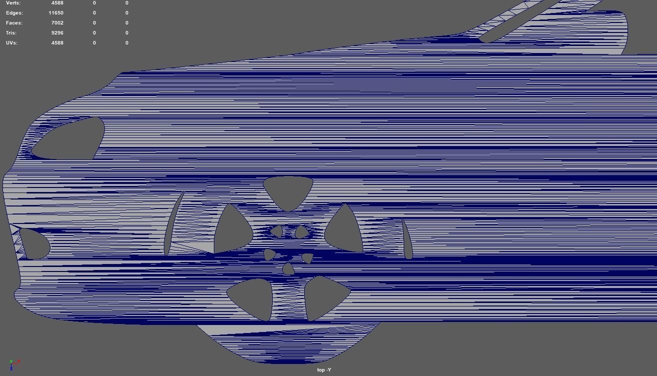 Nissan Skyline GTR R34 Key Ring 3D print model_6