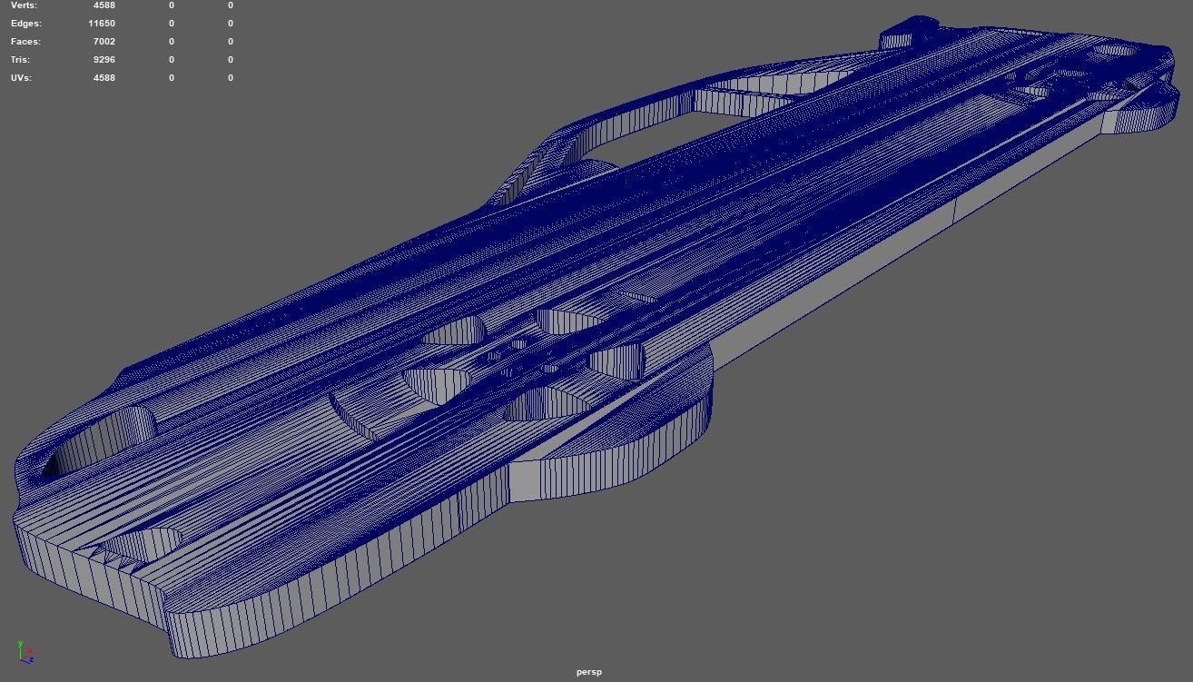 Nissan Skyline GTR R34 Key Ring 3D print model_10