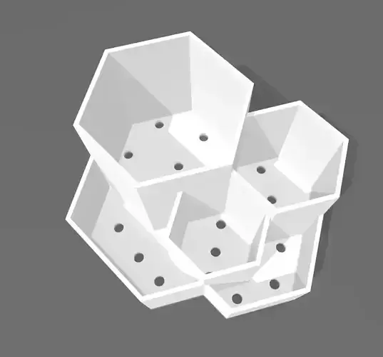 Maceta multiple 5 recipientes