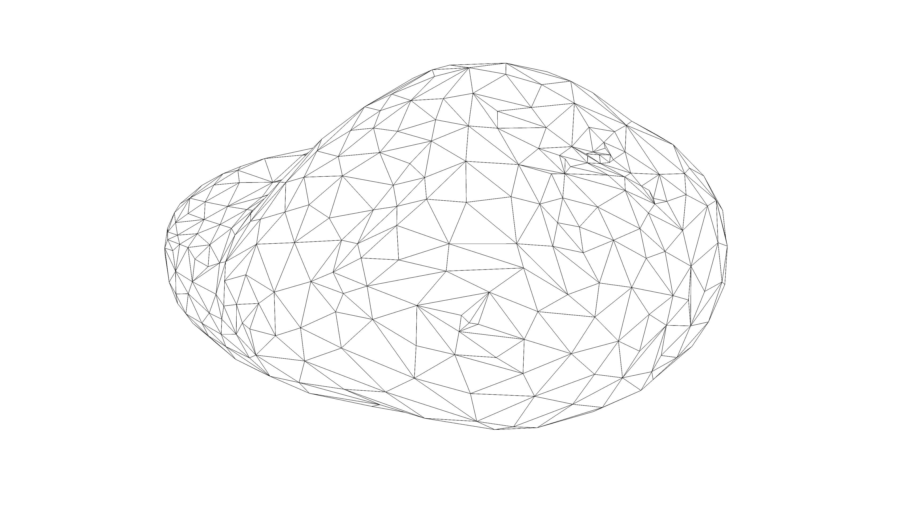 Photorealistic 3D scan of potato Low-poly 3D model_18