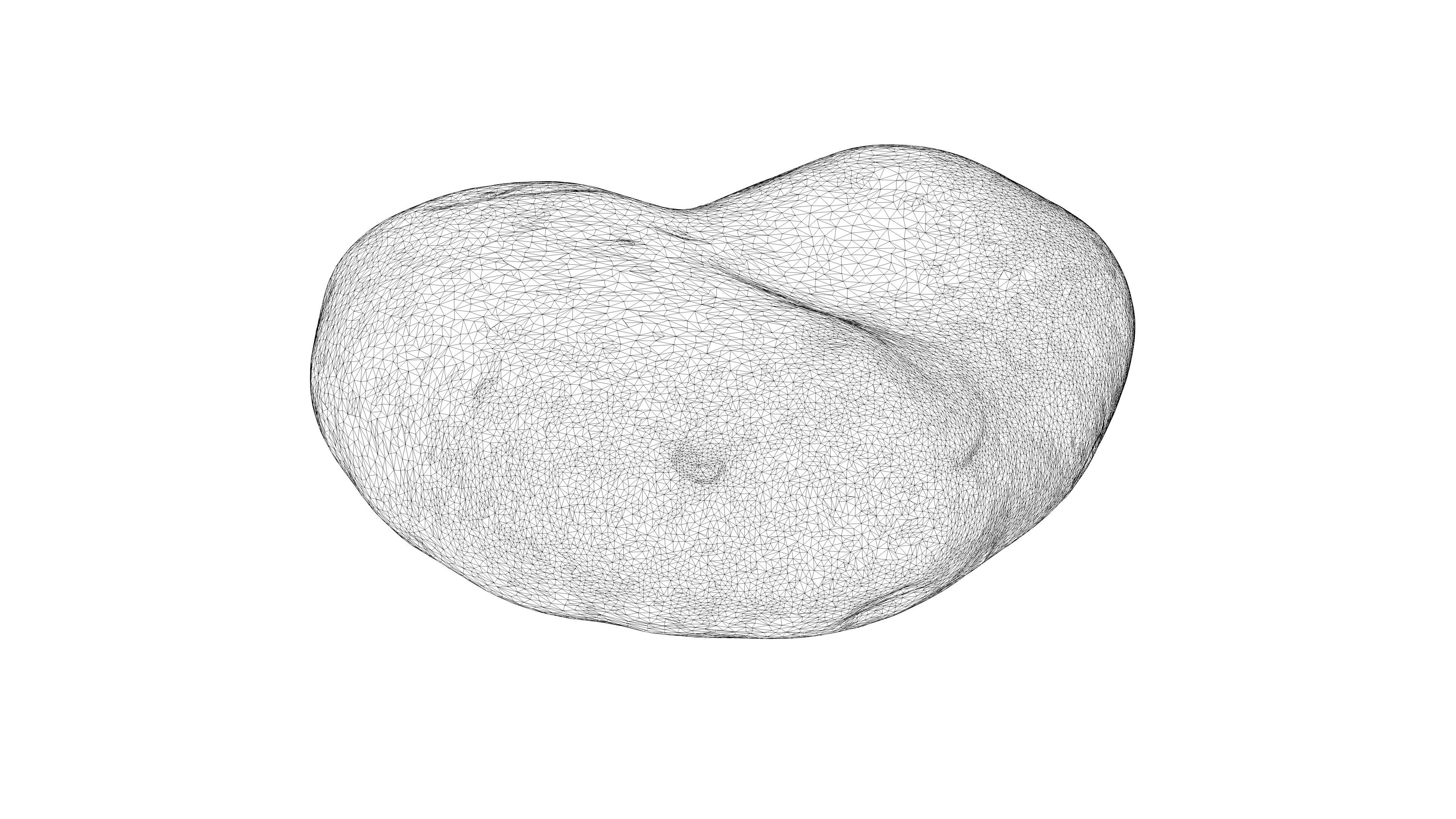 Photorealistic 3D scan of potato Low-poly 3D model_20
