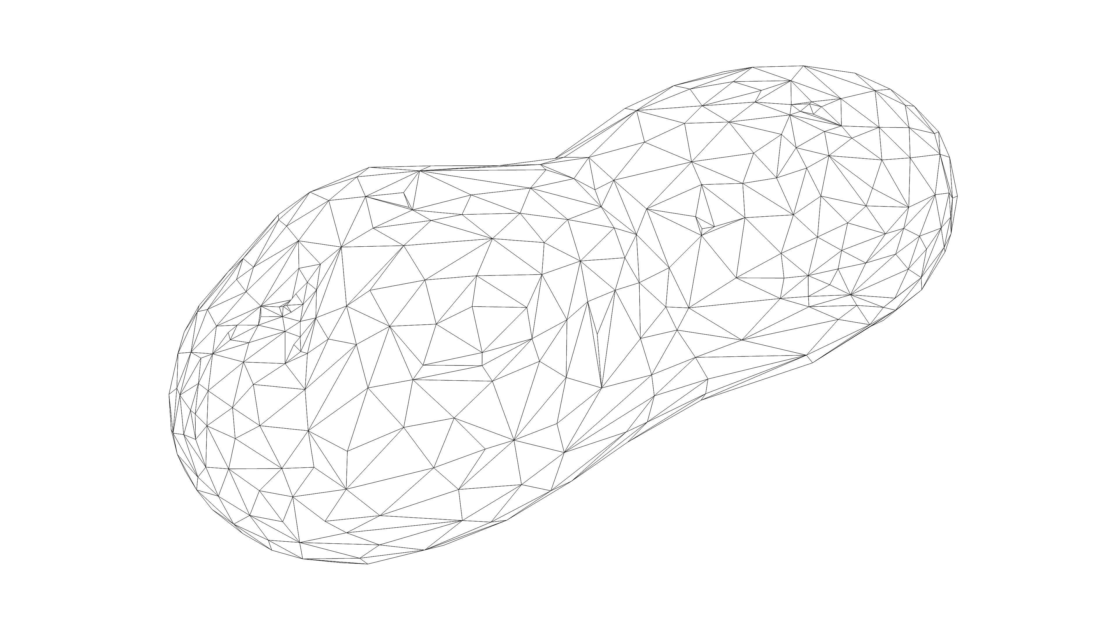 Photorealistic 3D scan of potato Low-poly 3D model_17