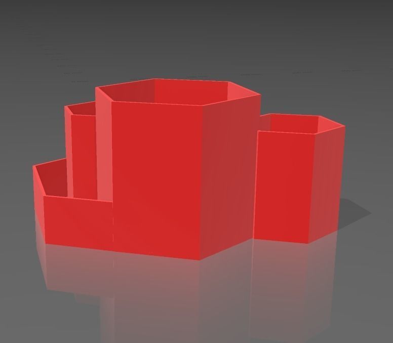 Kit 3 macetas multiples combinables 3D print model_21