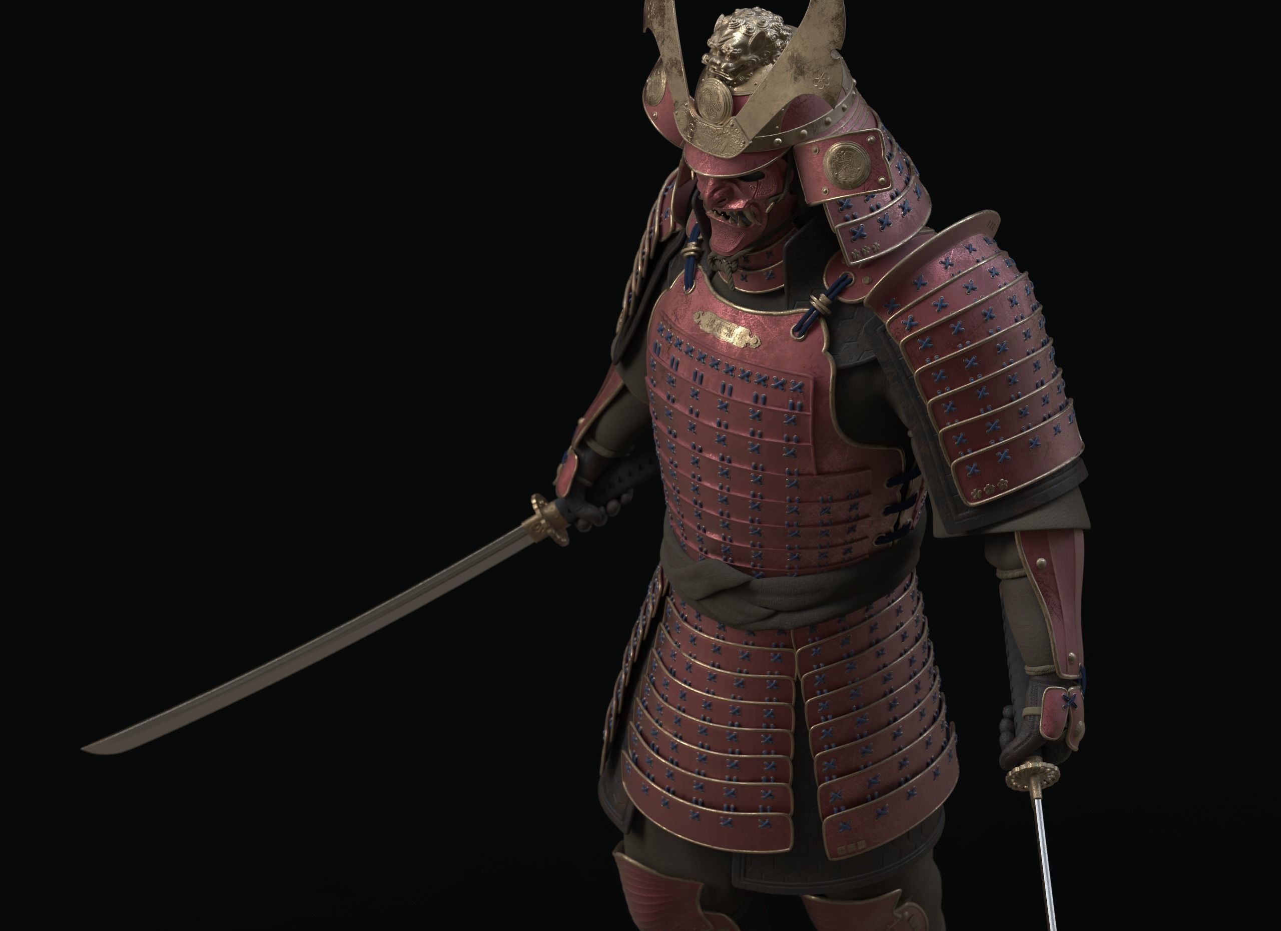 Onryo Shogun 3D print model_14