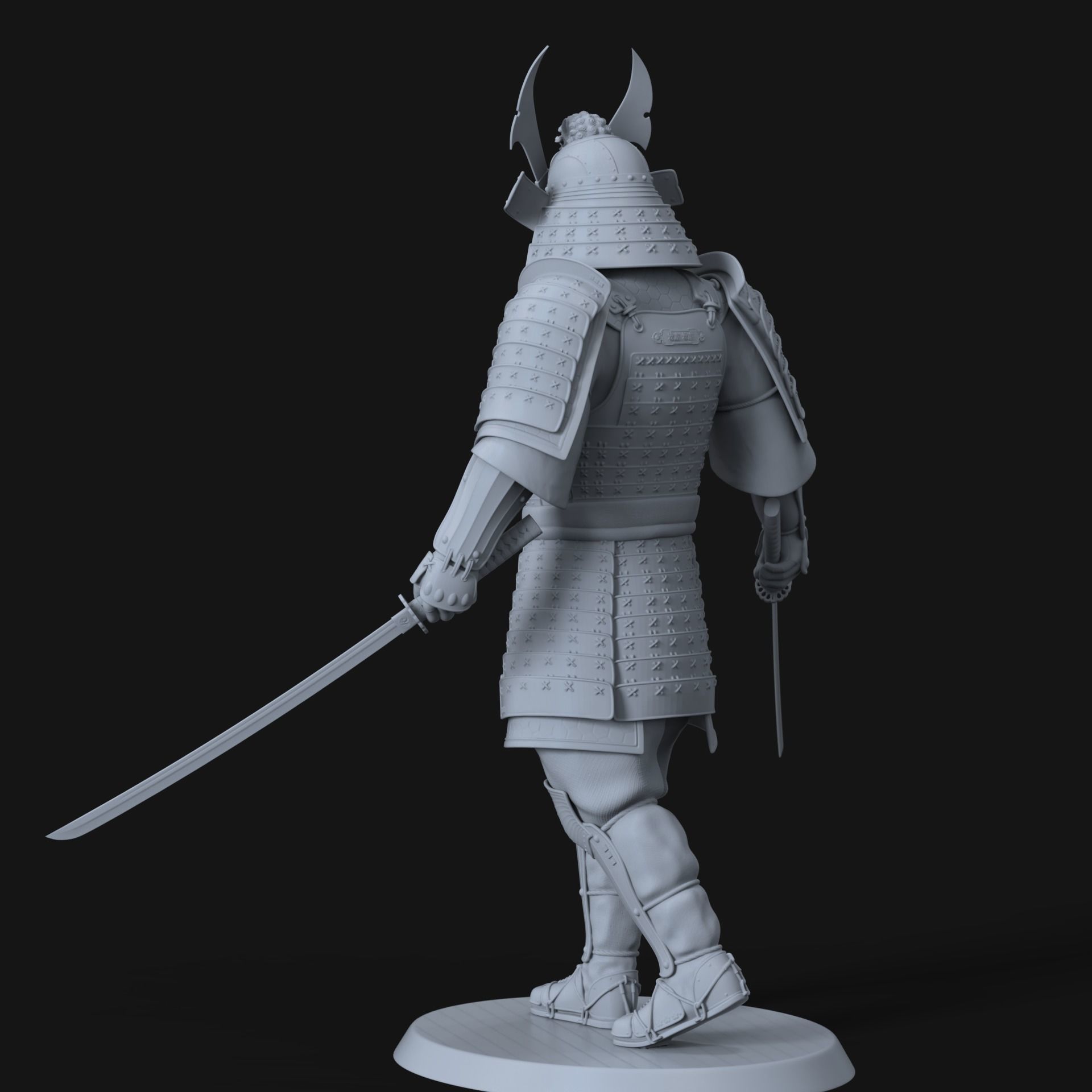 Onryo Shogun 3D print model_3
