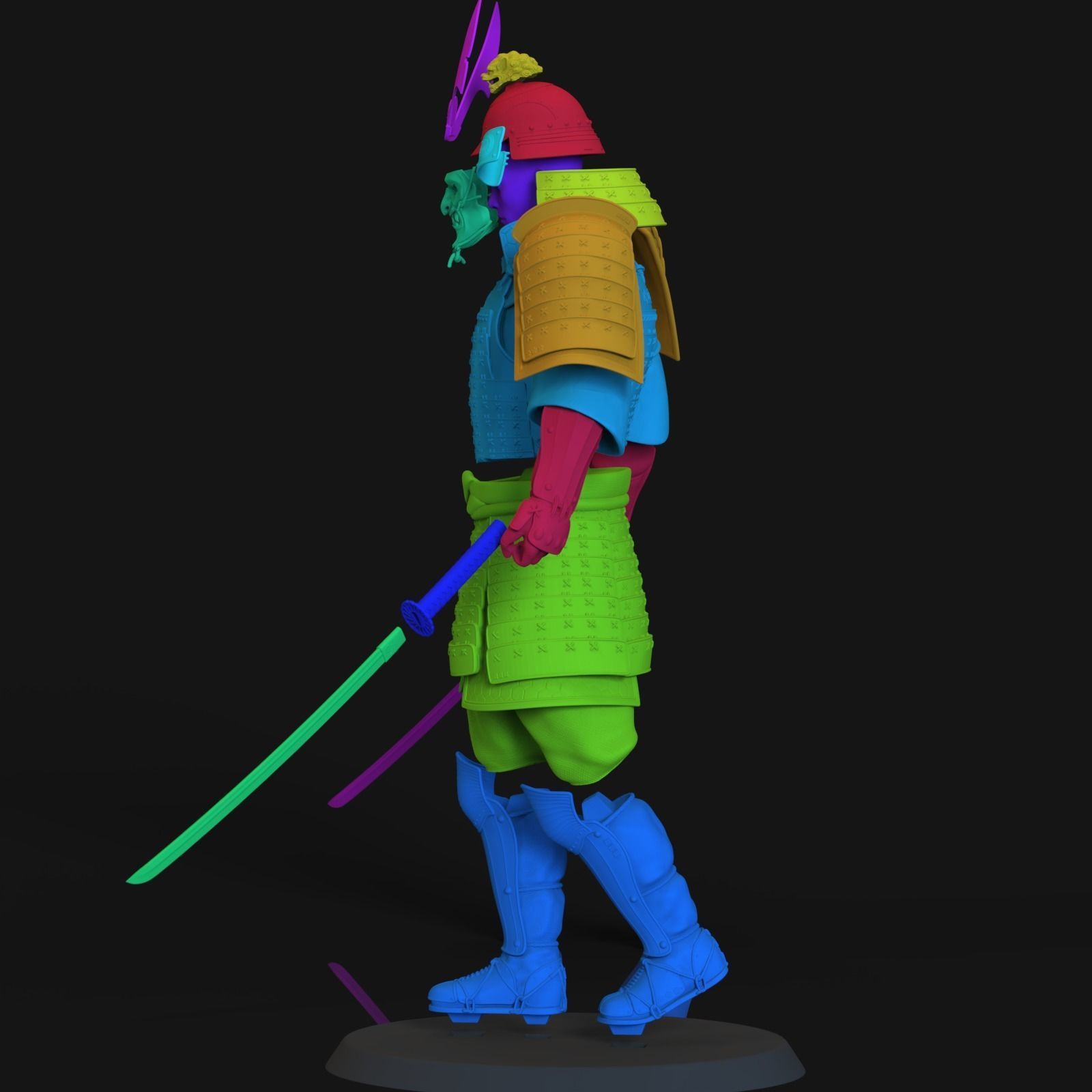 Onryo Shogun 3D print model_9