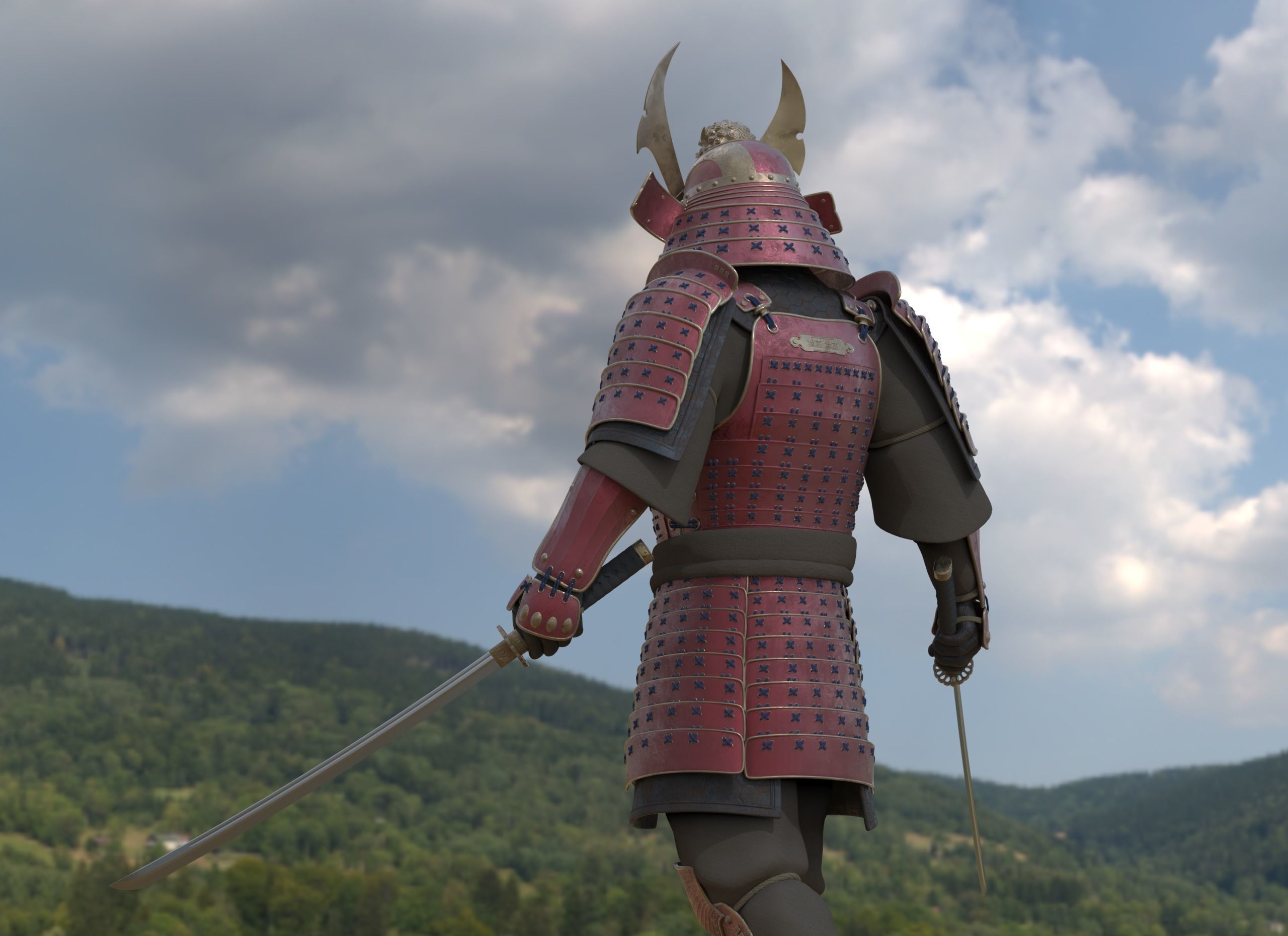 Onryo Shogun 3D print model_11