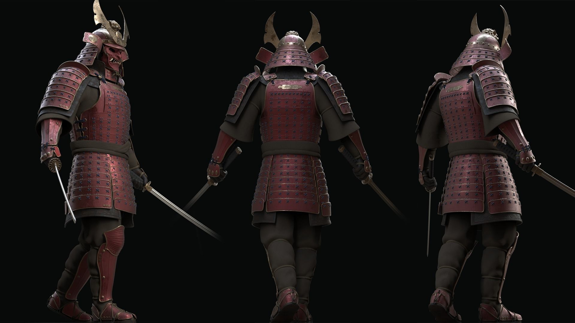 Onryo Shogun 3D print model_12