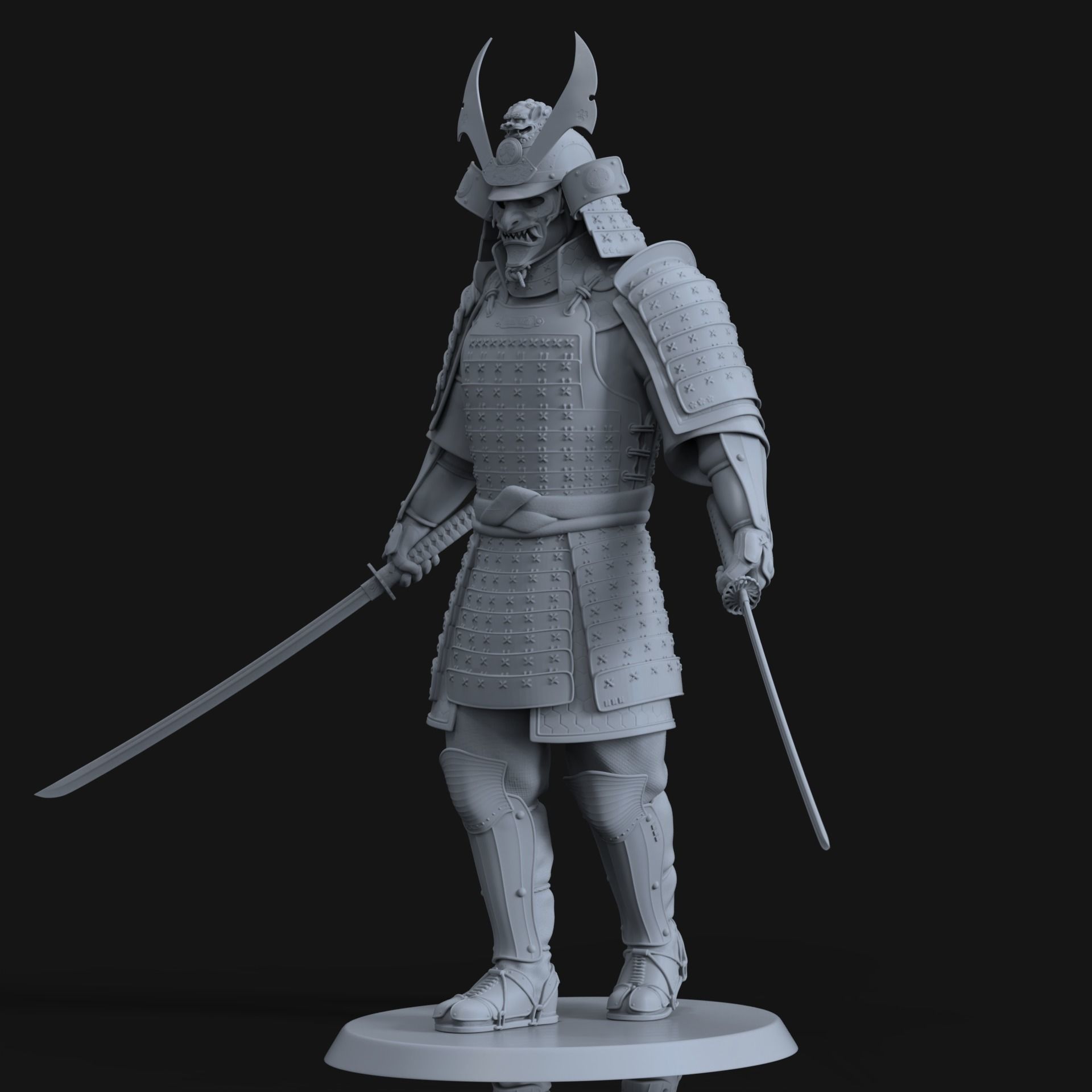 Onryo Shogun 3D print model_1