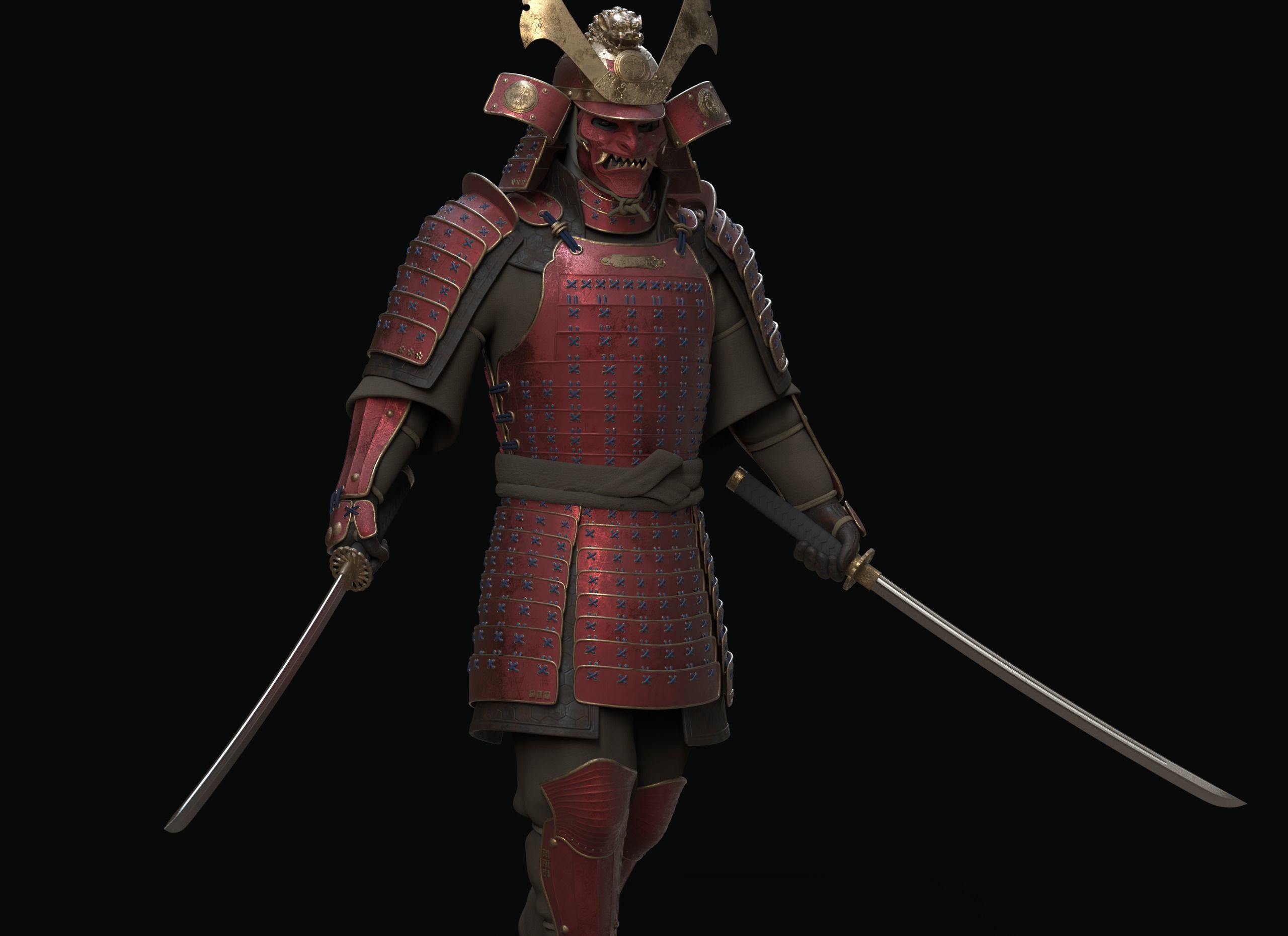 Onryo Shogun 3D print model_13