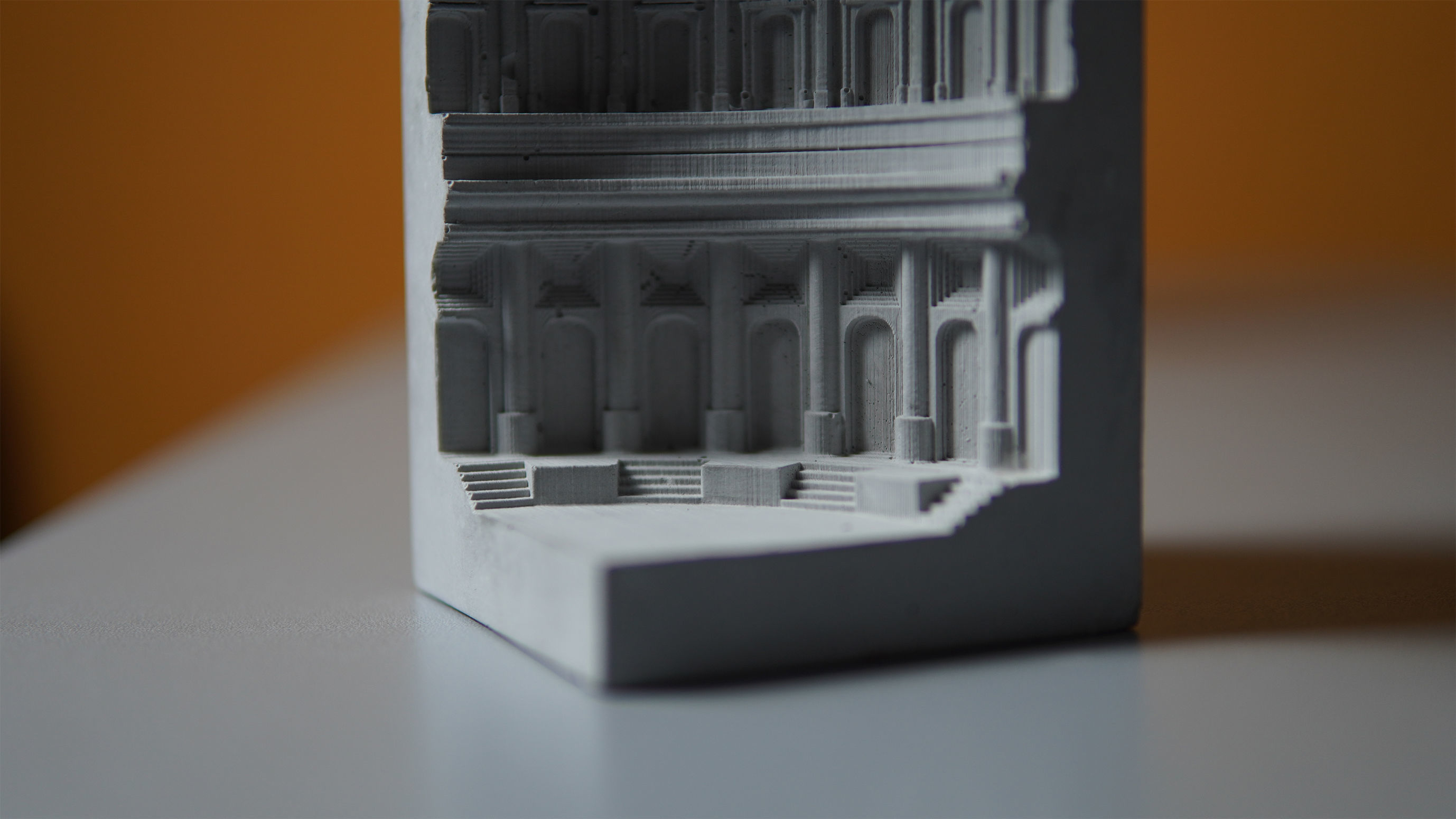 Pantheon Candleholder - Commercial License 3D print model_7