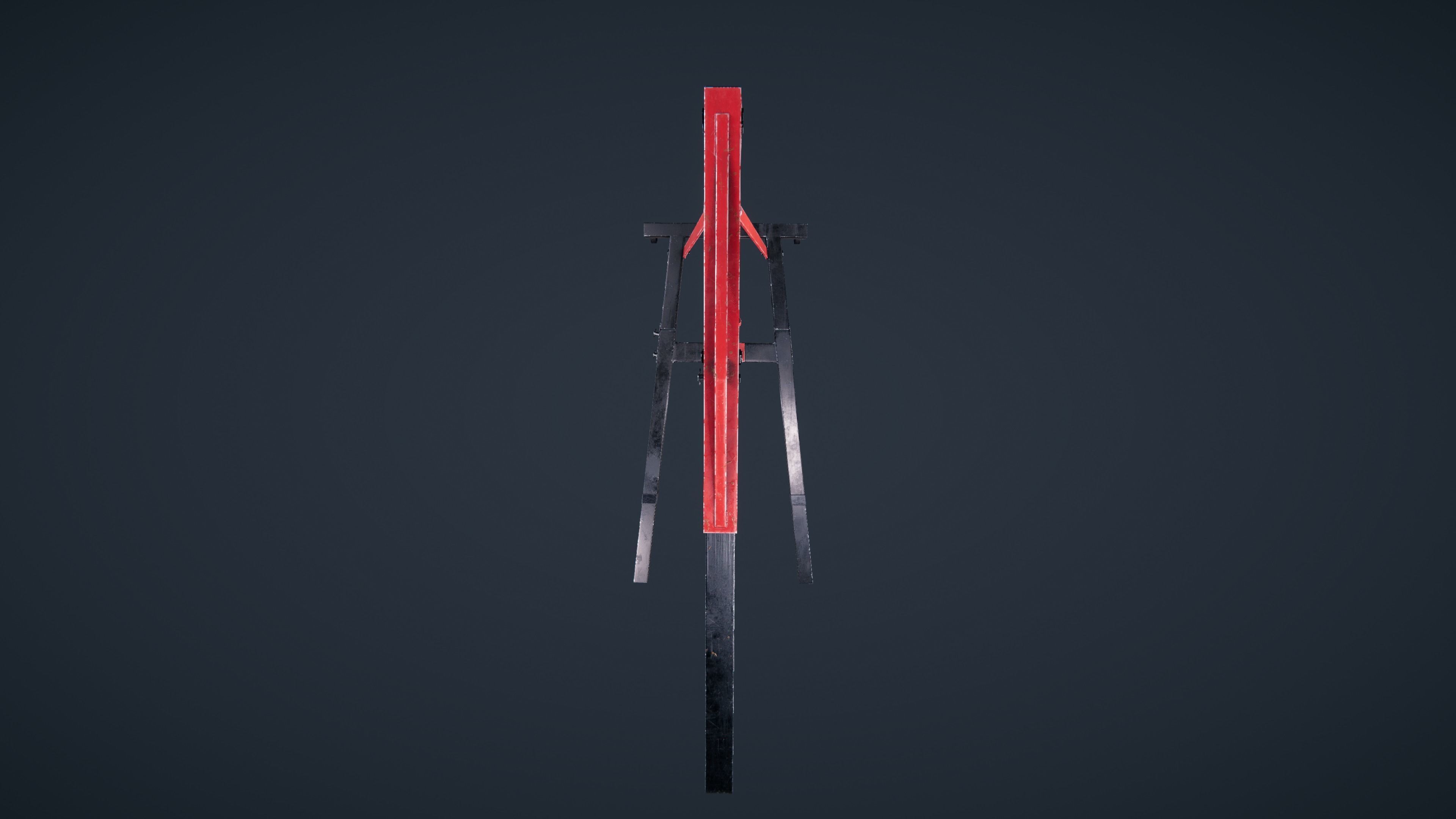 Engine Hoist Low-poly 3D model_18