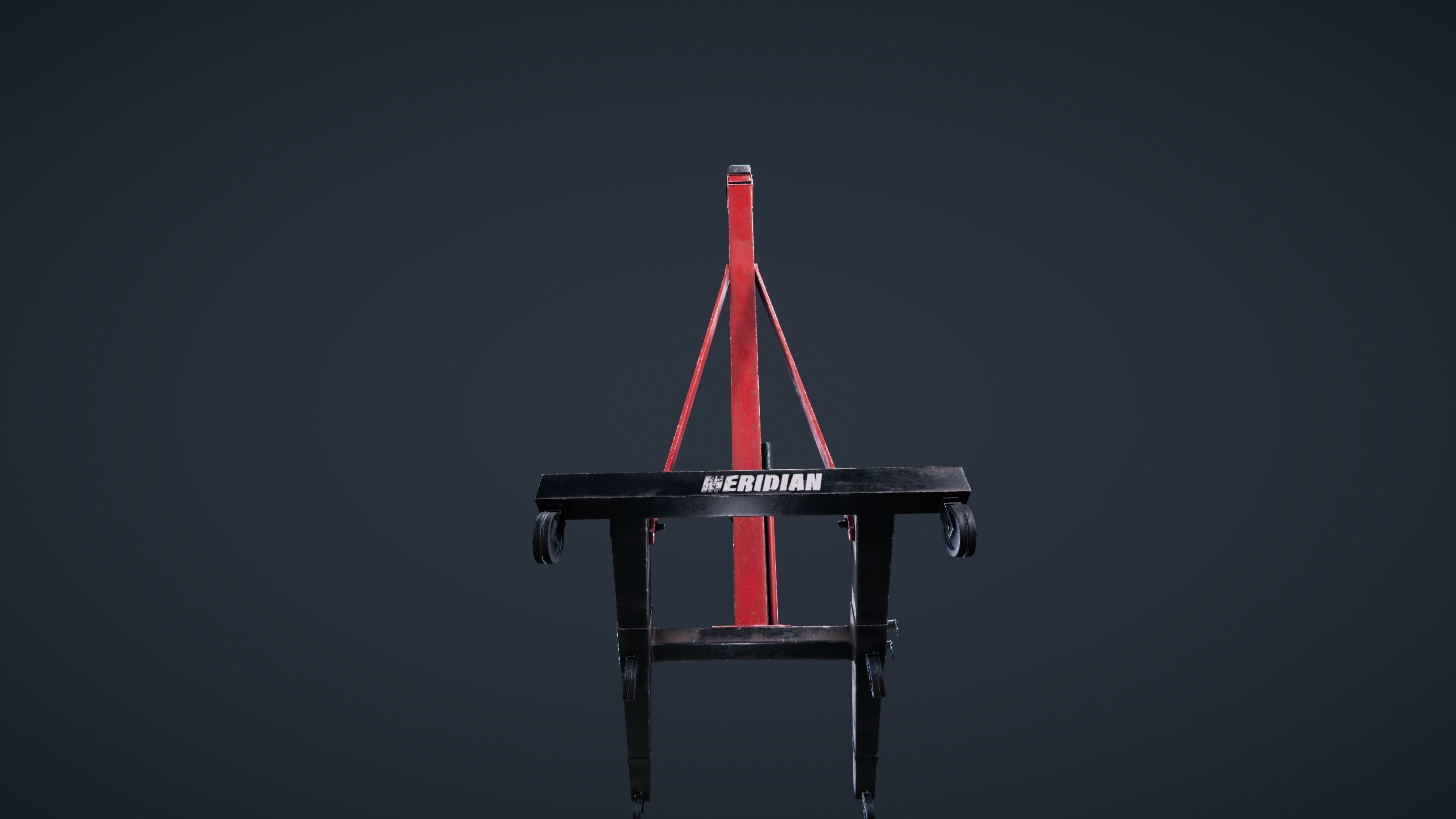 Engine Hoist Low-poly 3D model_19