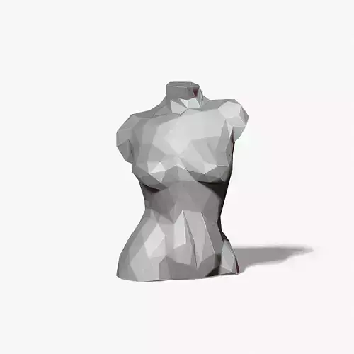 female body mold for casting candles and decor