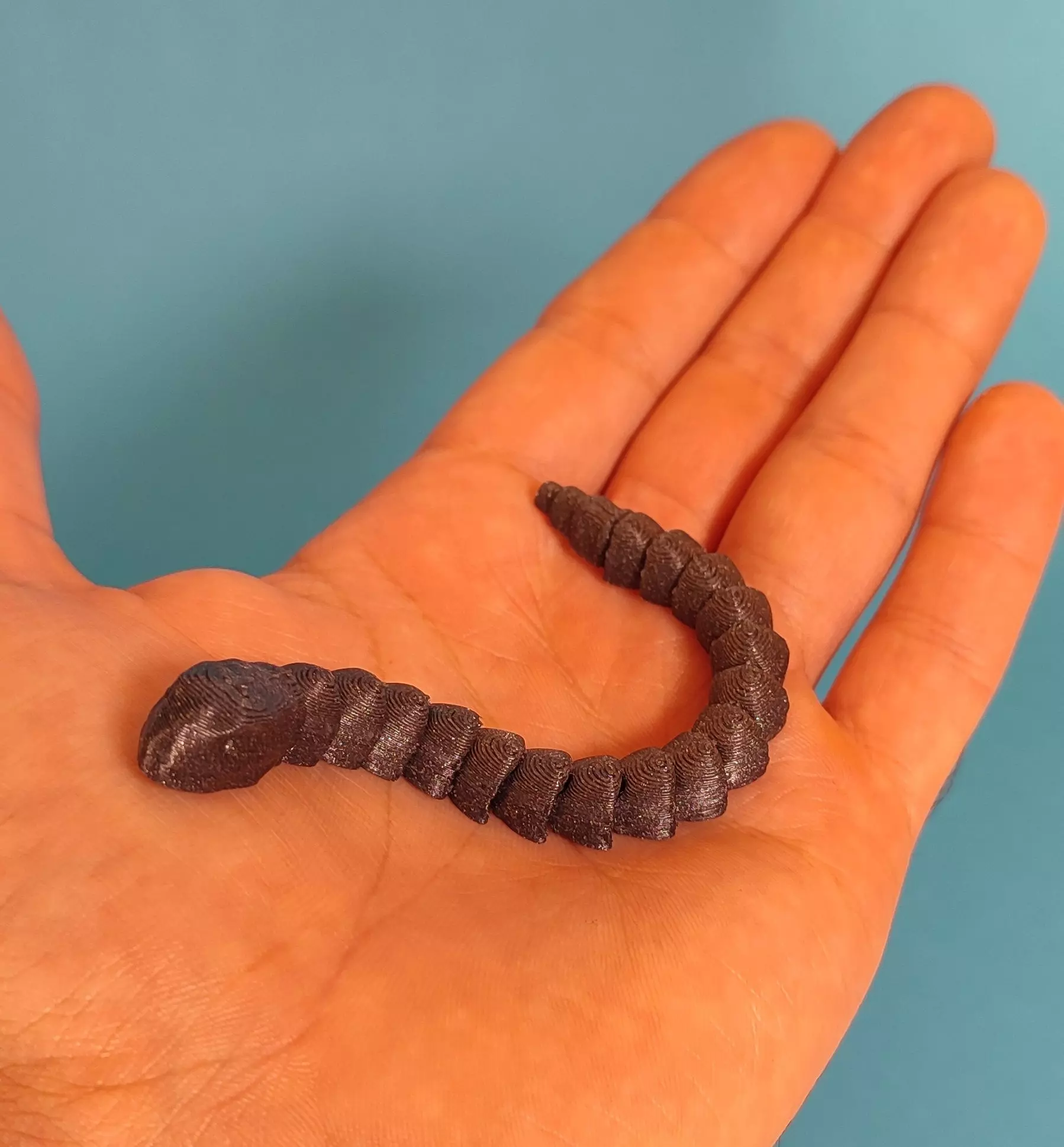 fast tiny snake Free 3D print model_0