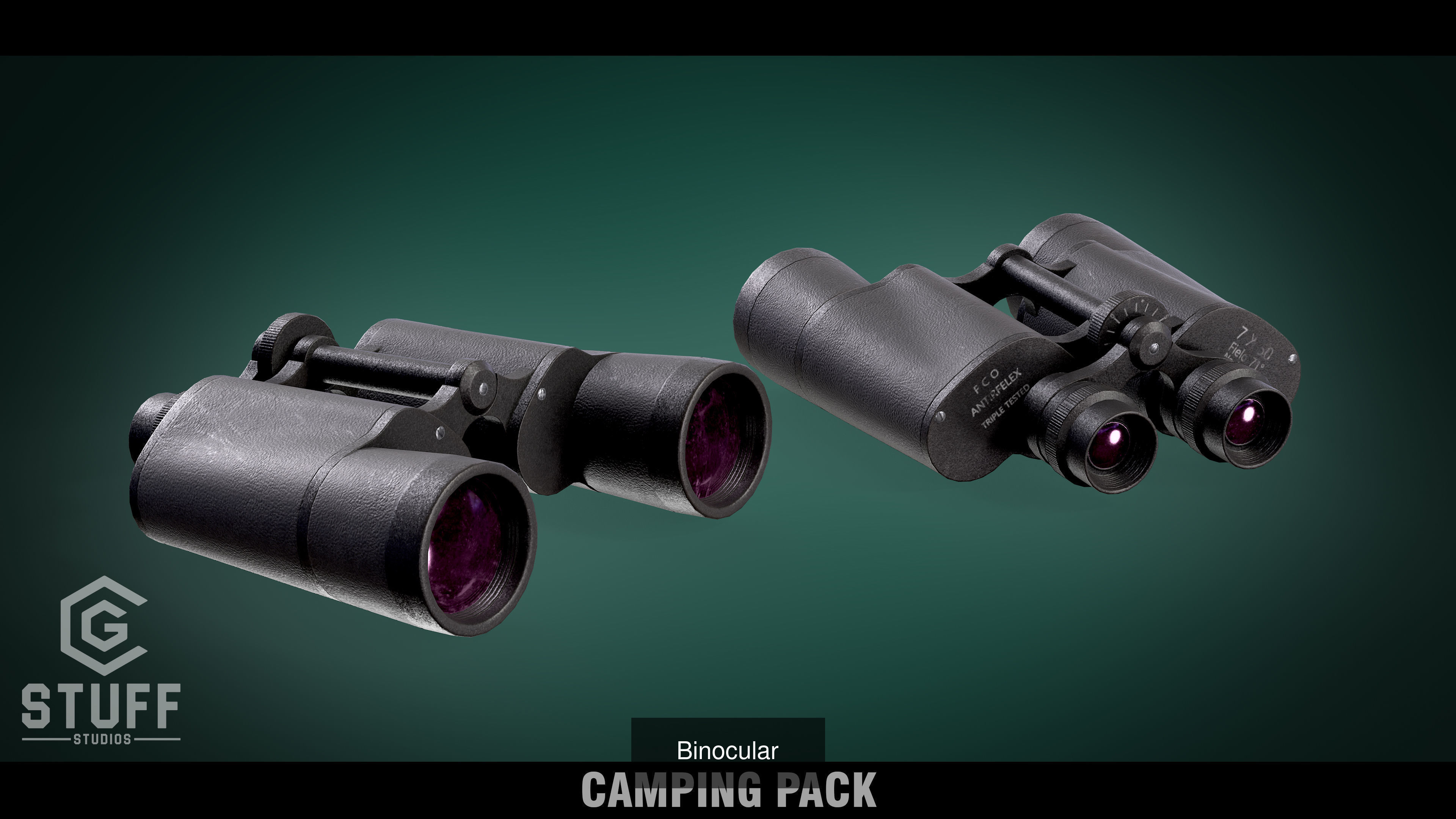 Camping Pack 3D Model Collection_4
