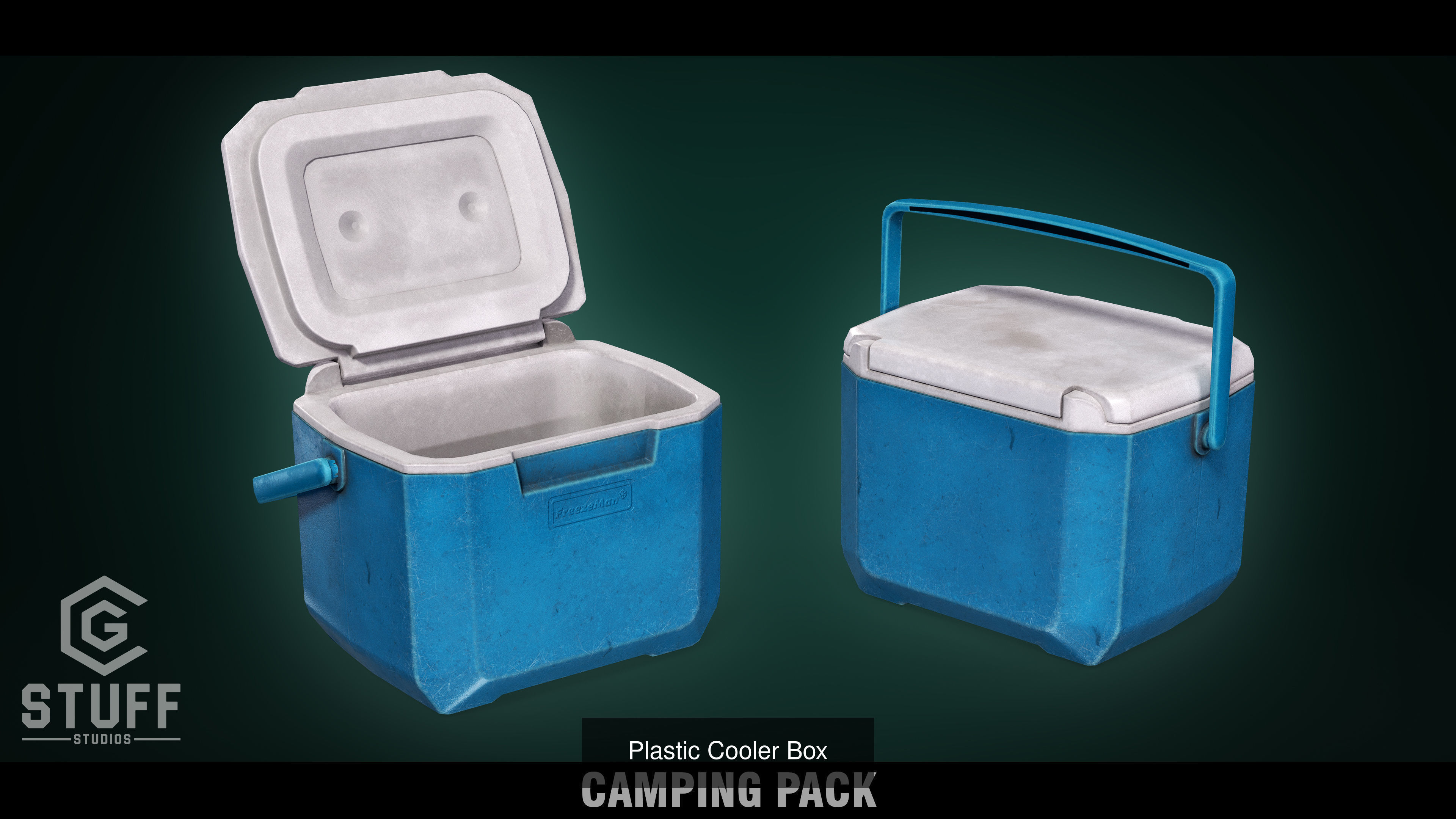 Camping Pack 3D Model Collection_38