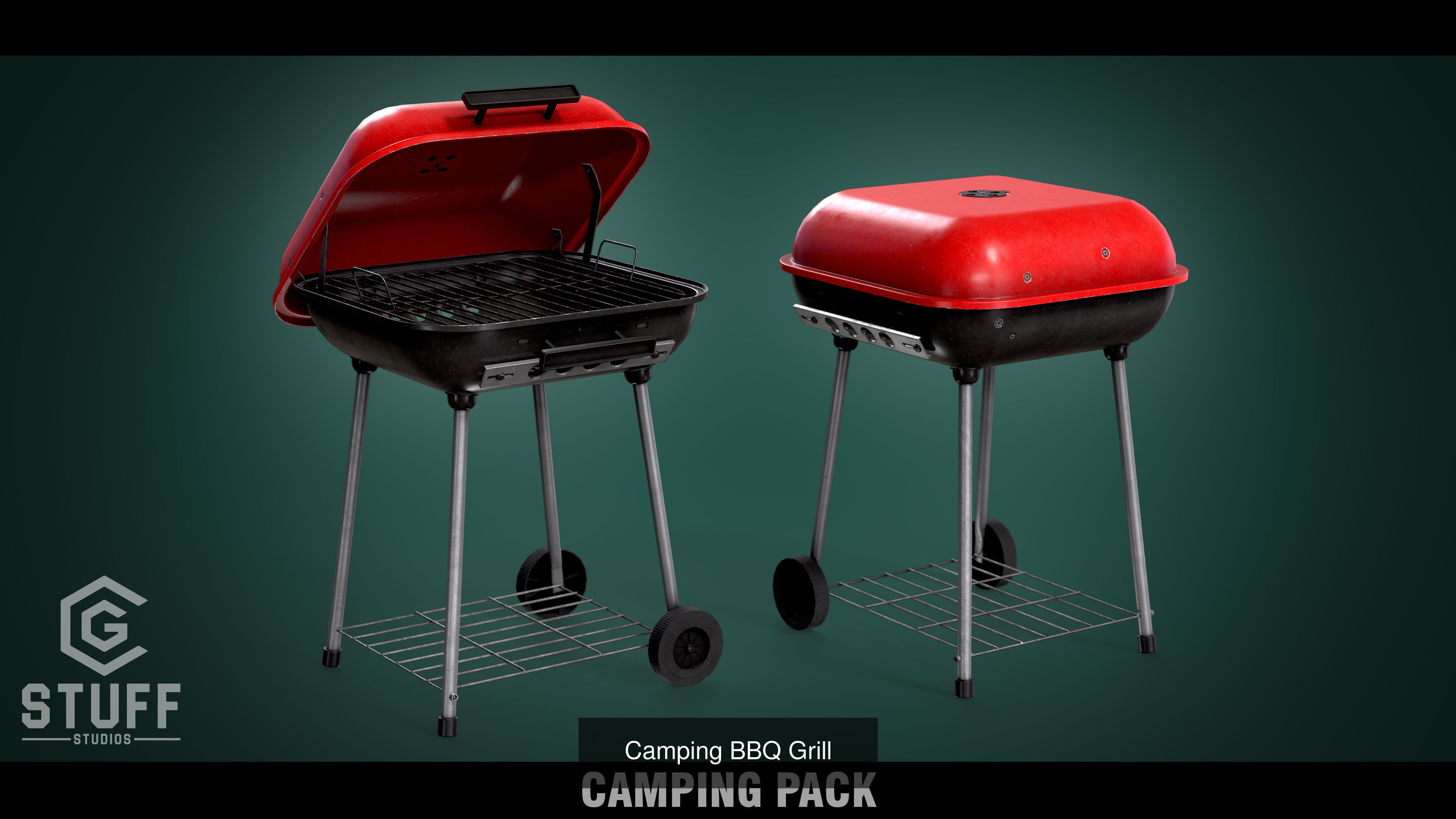 Camping Pack 3D Model Collection_41