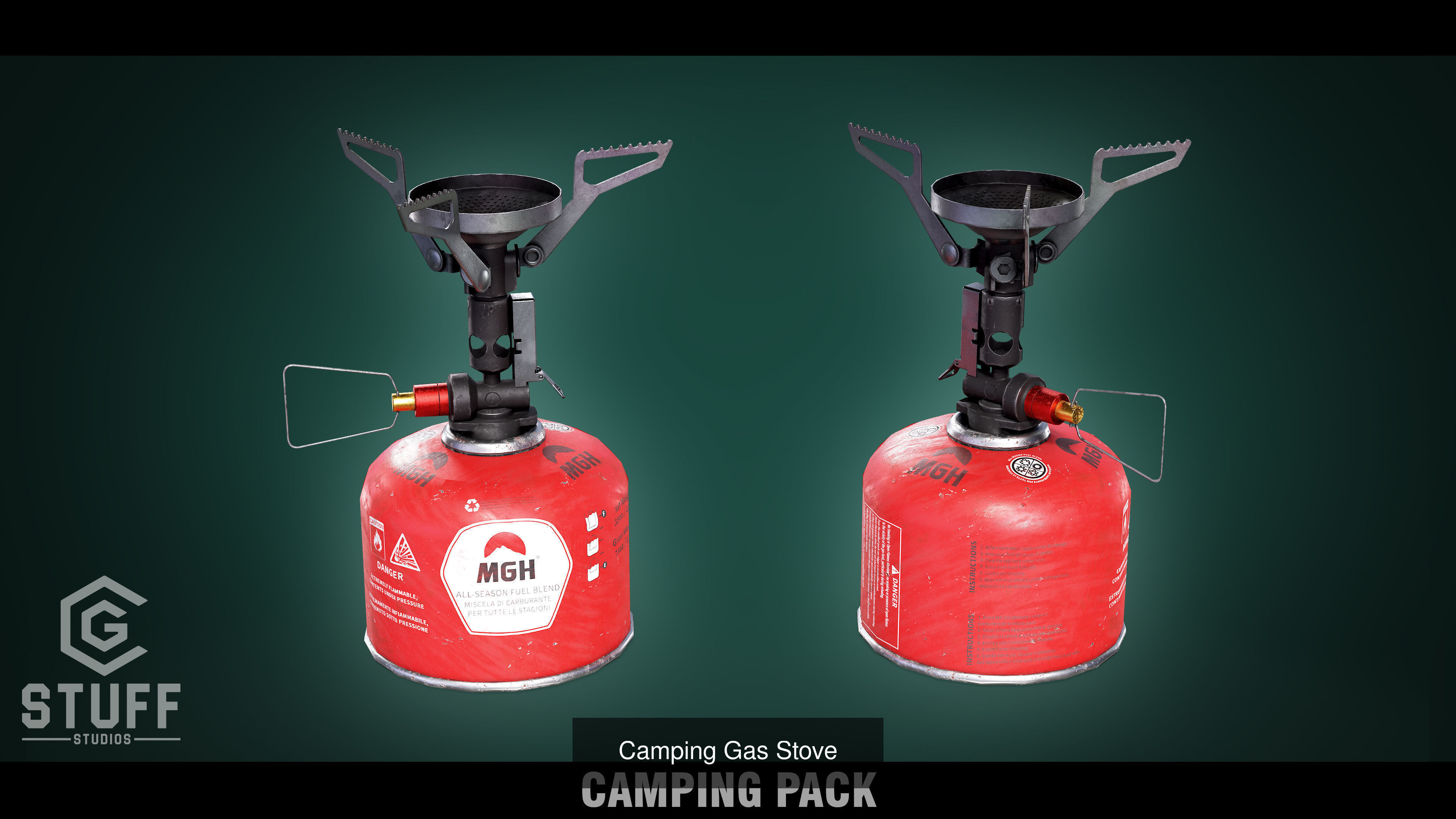 Camping Pack 3D Model Collection_37