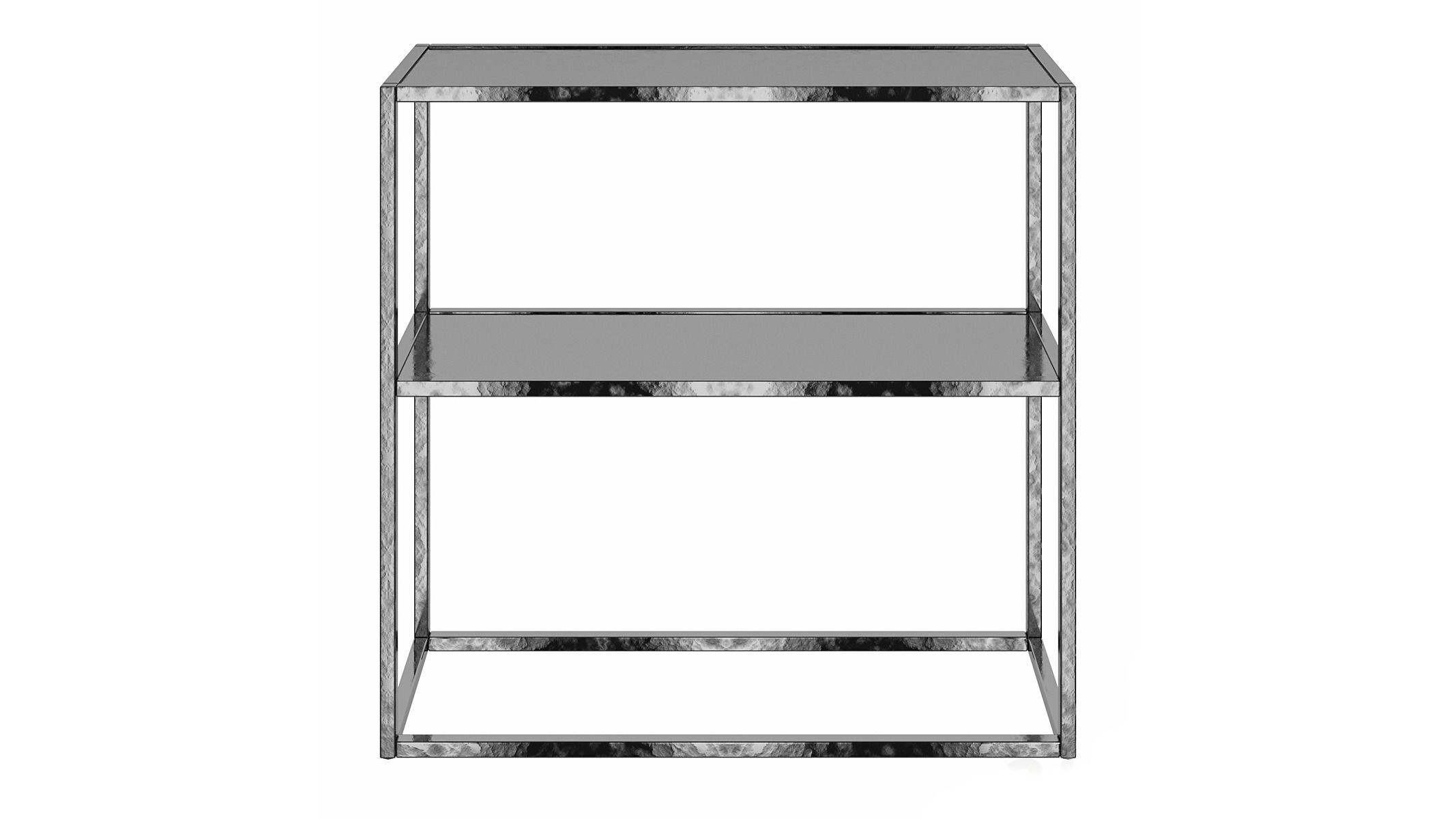 Demeris 32 Steel Console Table 3D model_1