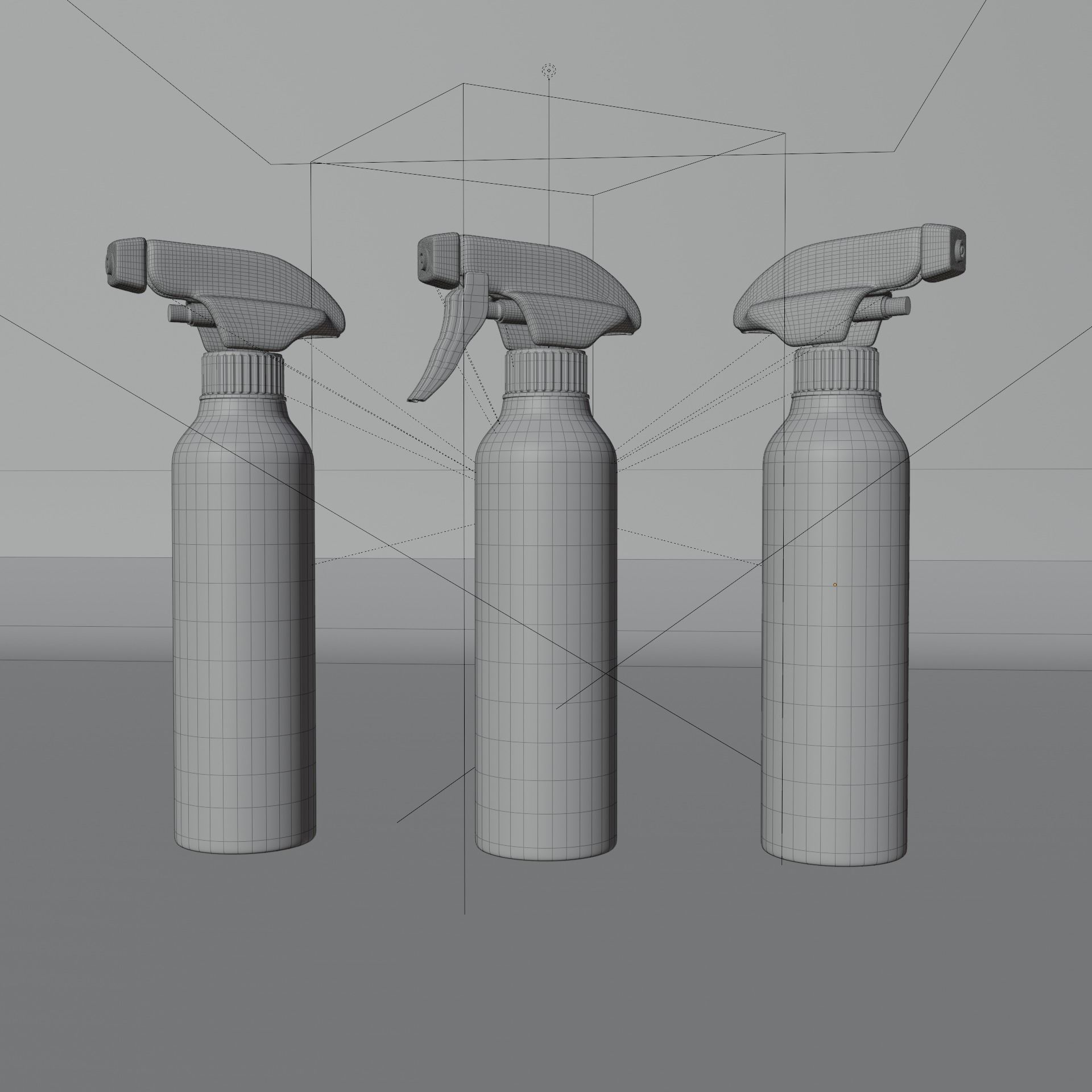 spray bottle  3D model_10