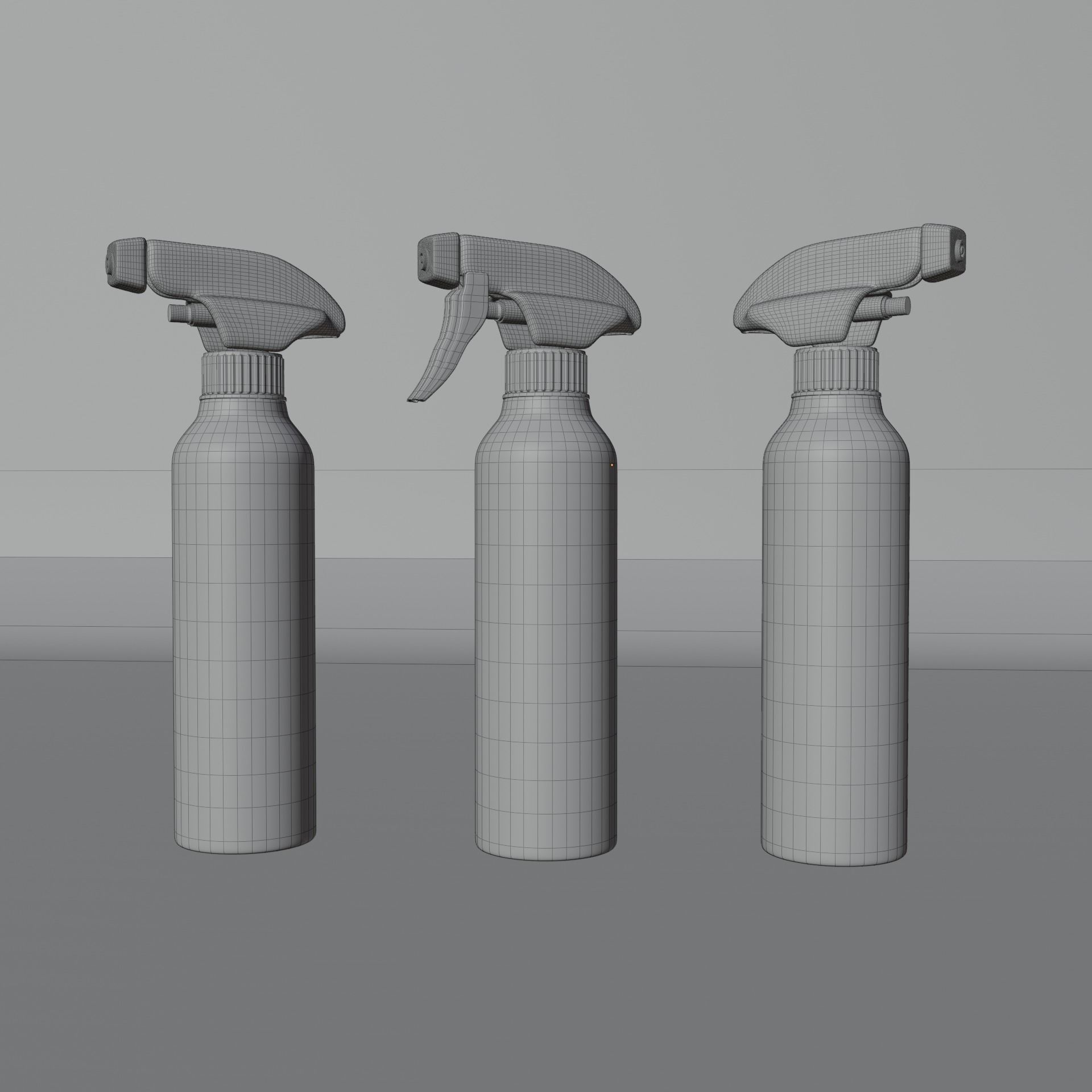 spray bottle  3D model_9