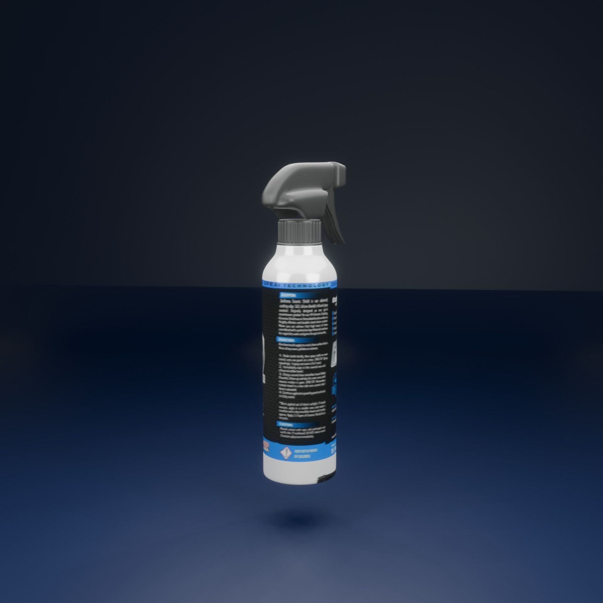spray bottle  3D model_2