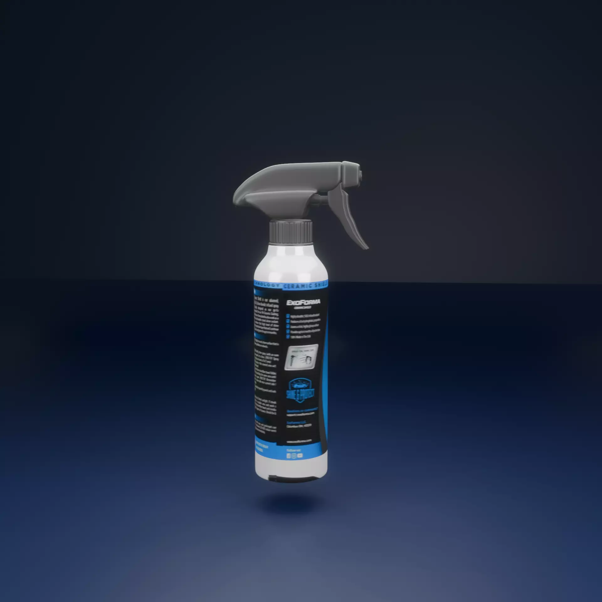 spray bottle  3D model_0