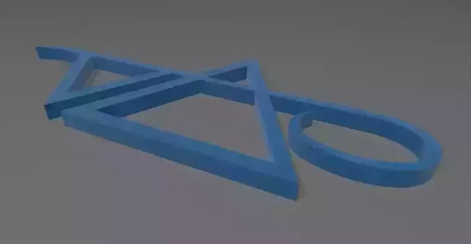 Steve Vai Wall Art Logo 3D print model
