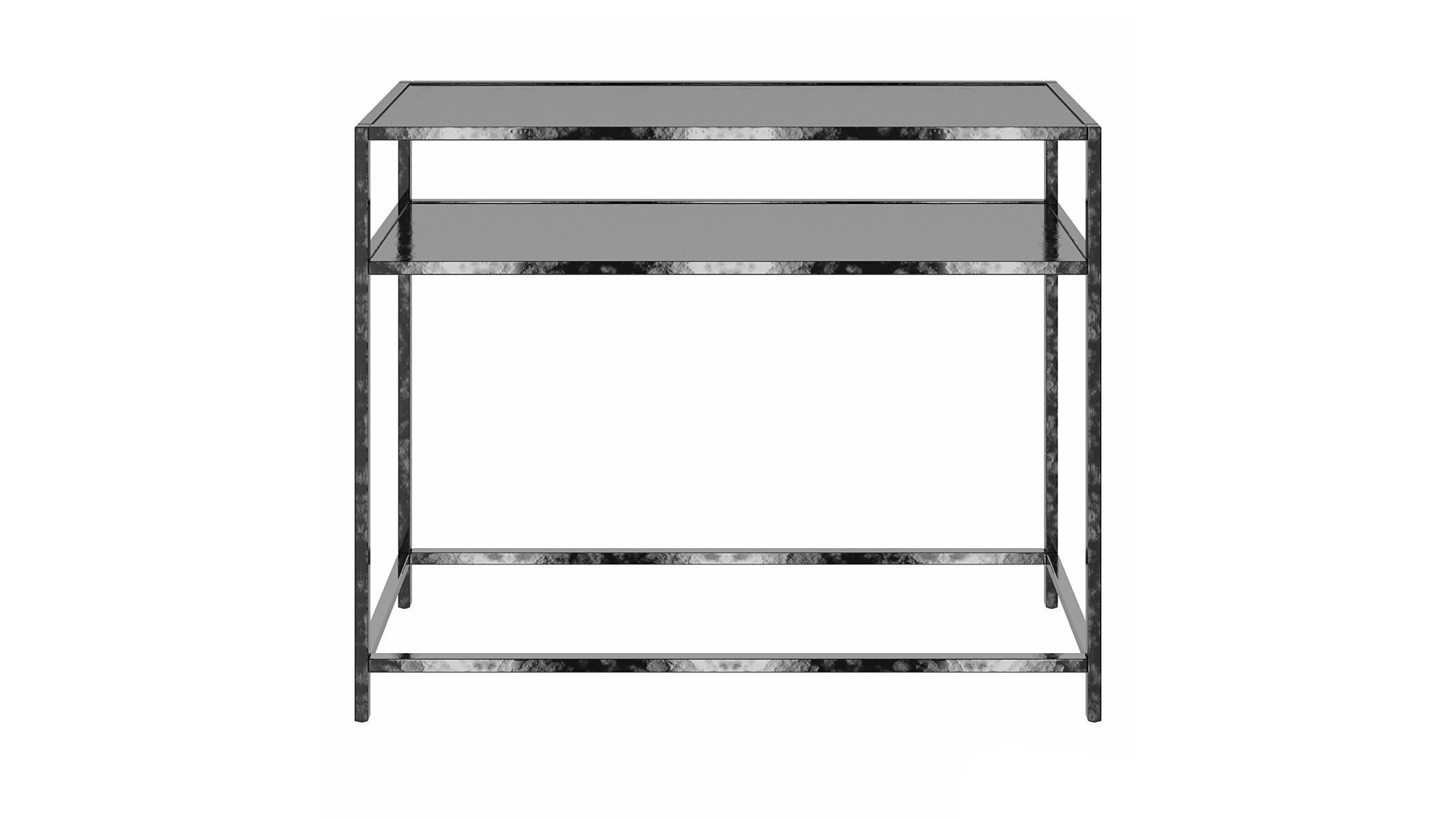 Demerrick 40 Steel Console Table 3D model_1