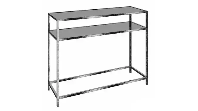 Demerrick 40 Steel Console Table