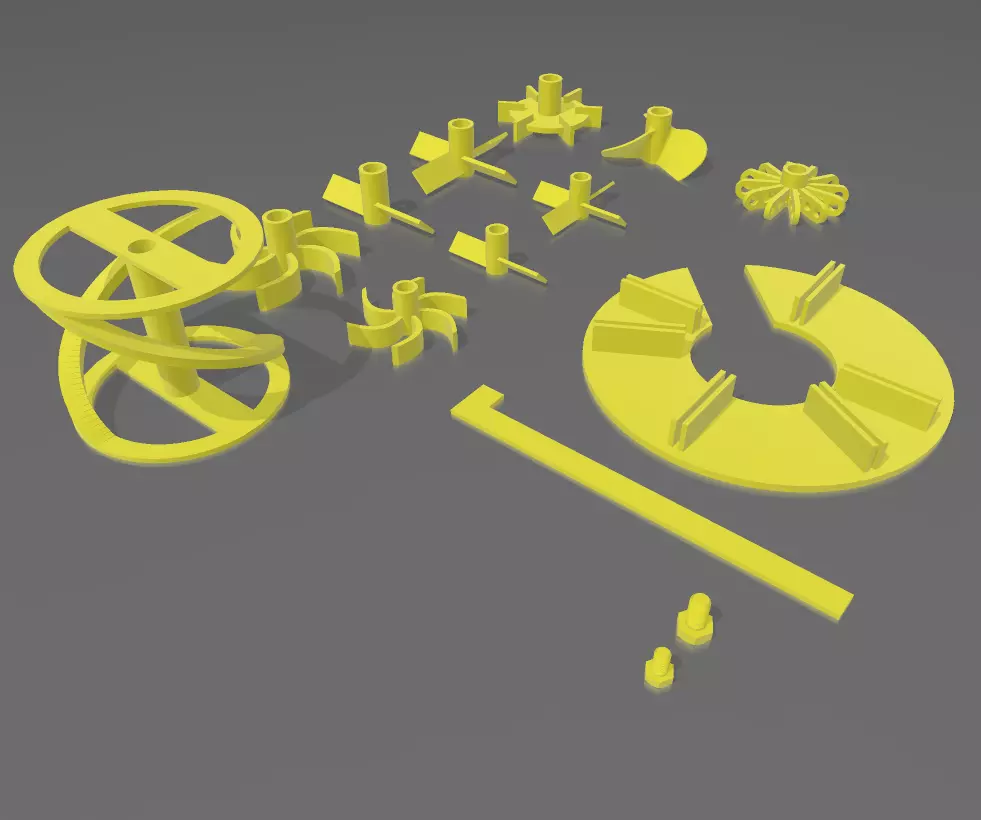 Stirring Laboratory kit 3D print model_0
