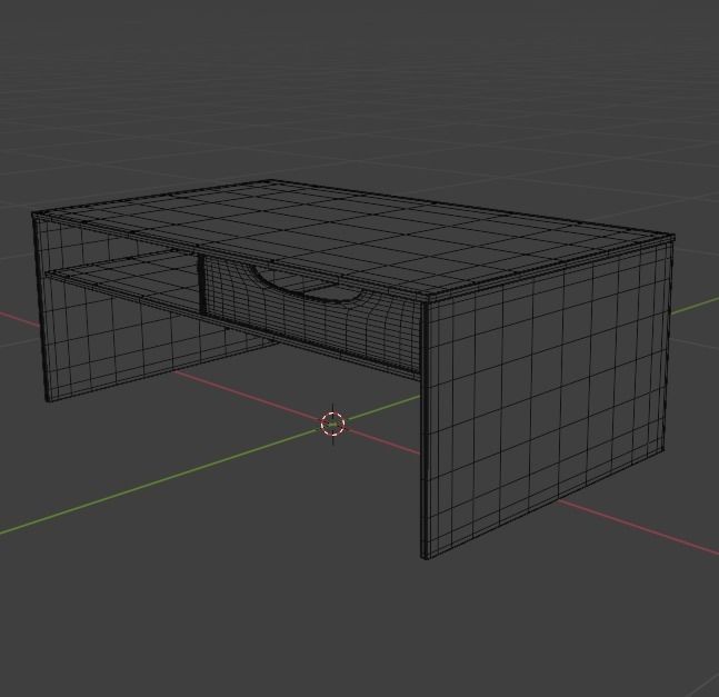 Coffee Table 3D model_2